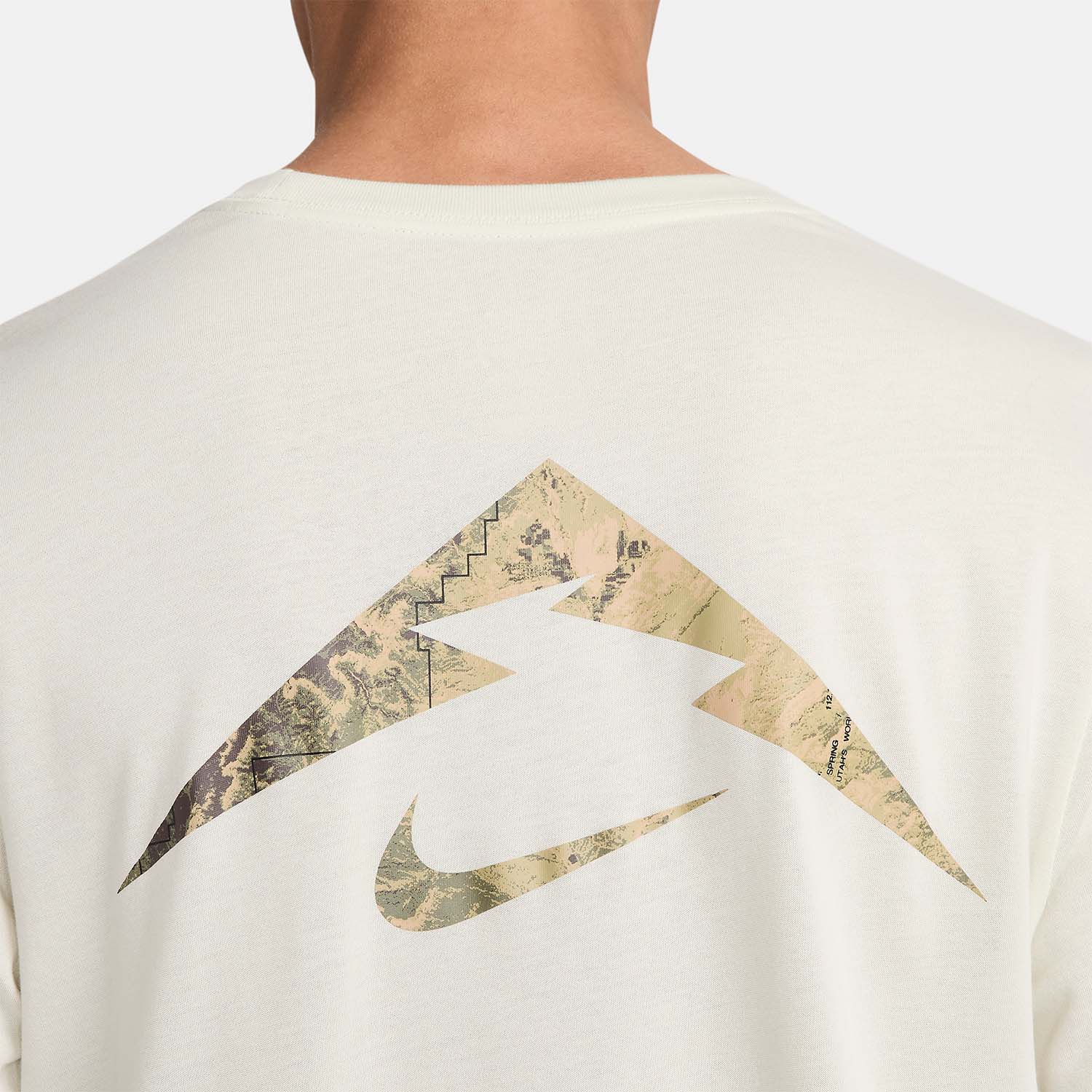 Nike Dri-FIT Trail Logo Maglietta Sea Glass