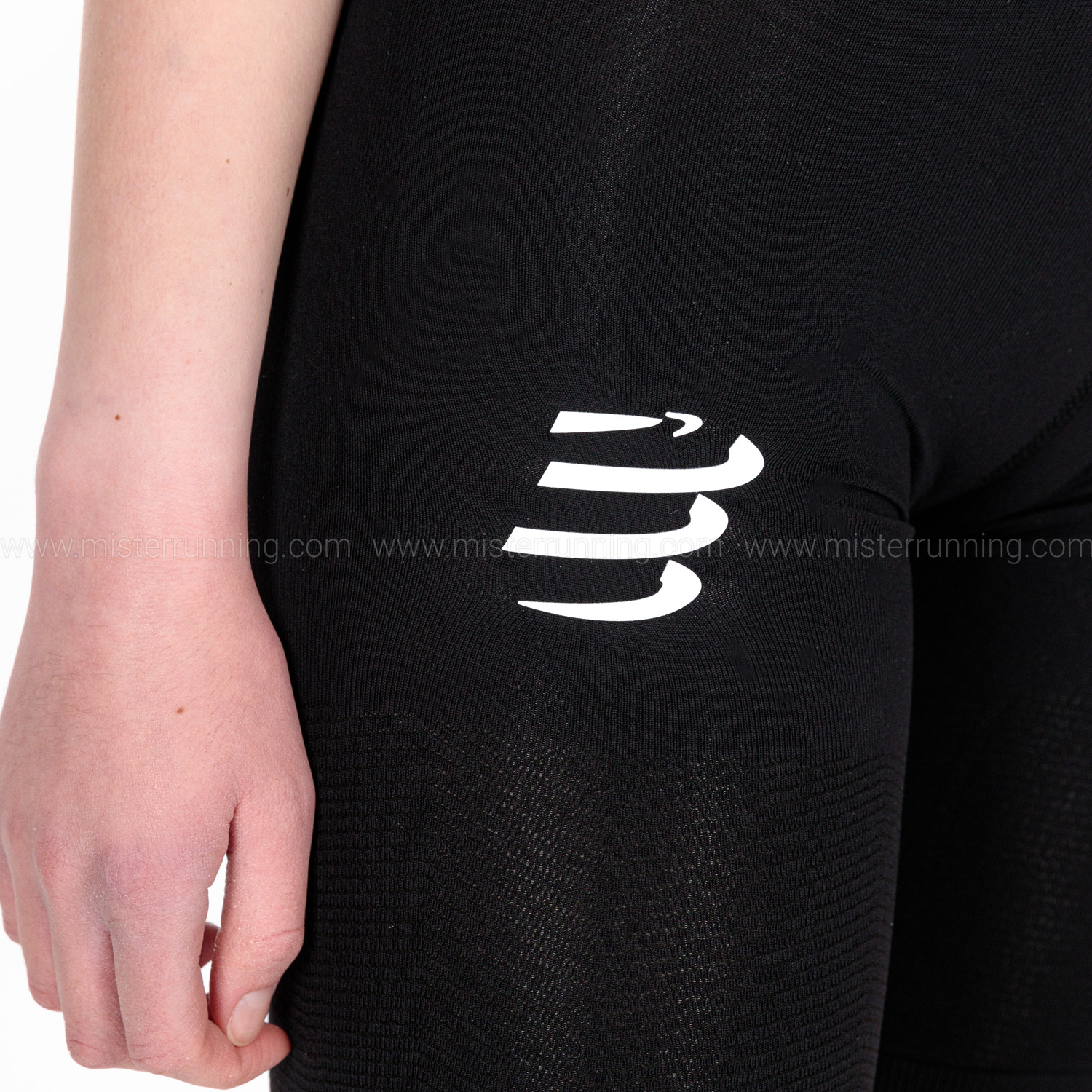 Compressport Under Control 8in Pantaloncini Black