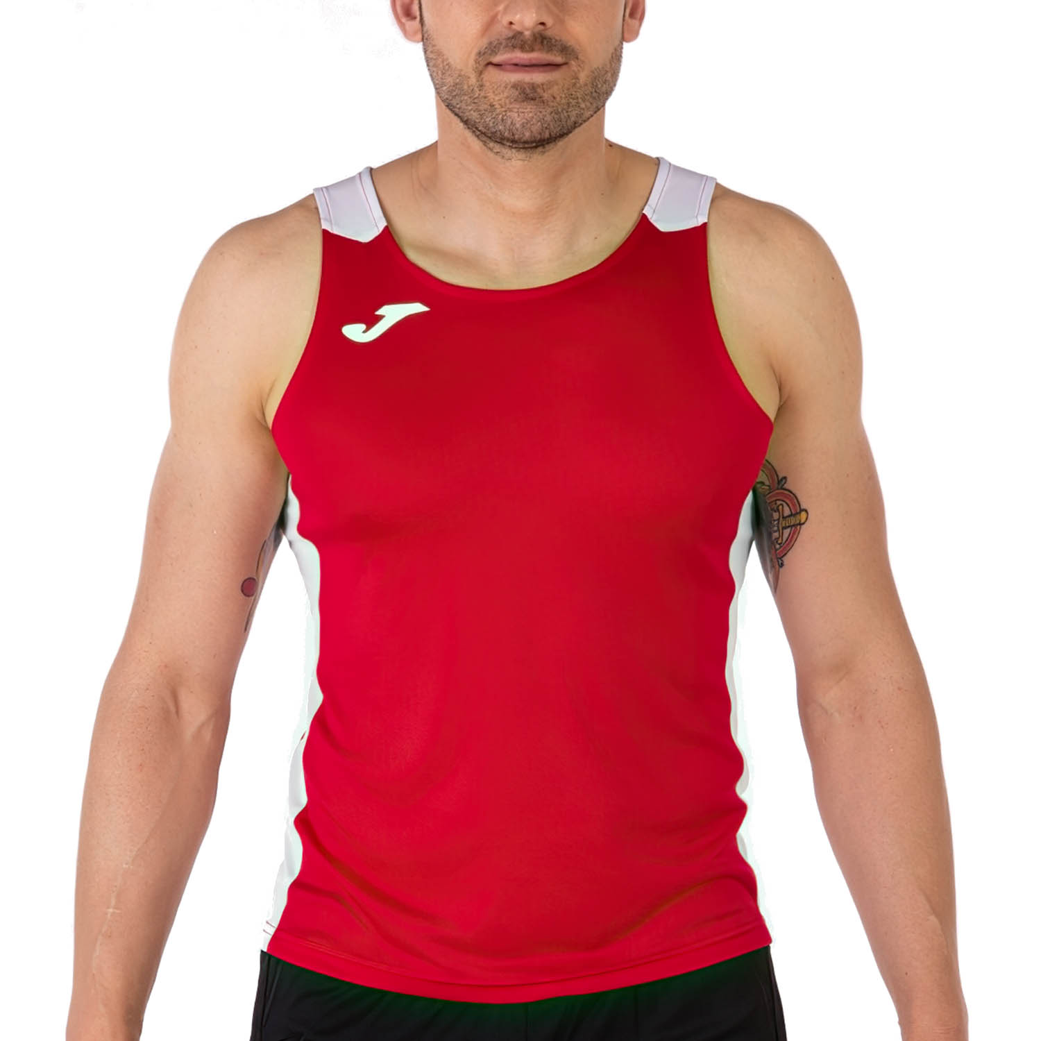 Joma Record II Canotta Red/White
