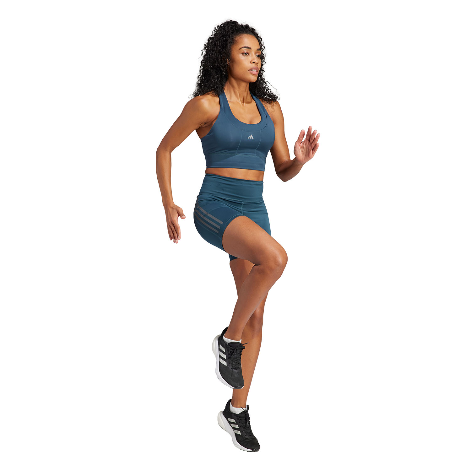 adidas Dailyrun 3 Stripes 5in Pantaloncini Arctic Night