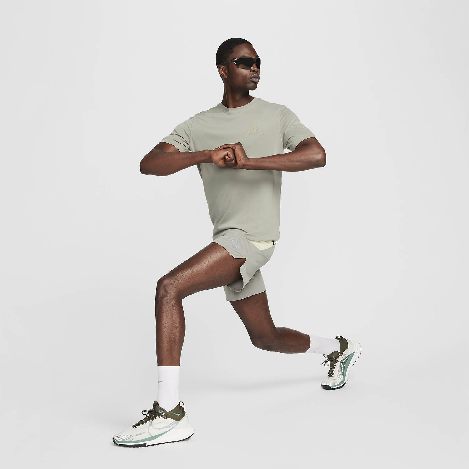 Nike Dri-FIT Trail Maglietta Dark Stucco