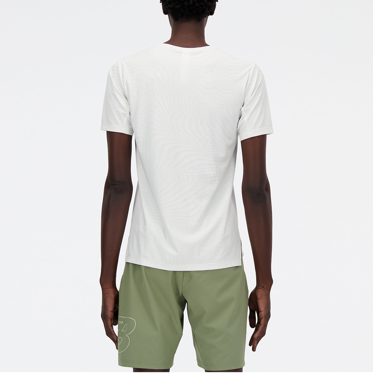 New Balance Athletics Maglietta Grey Matter