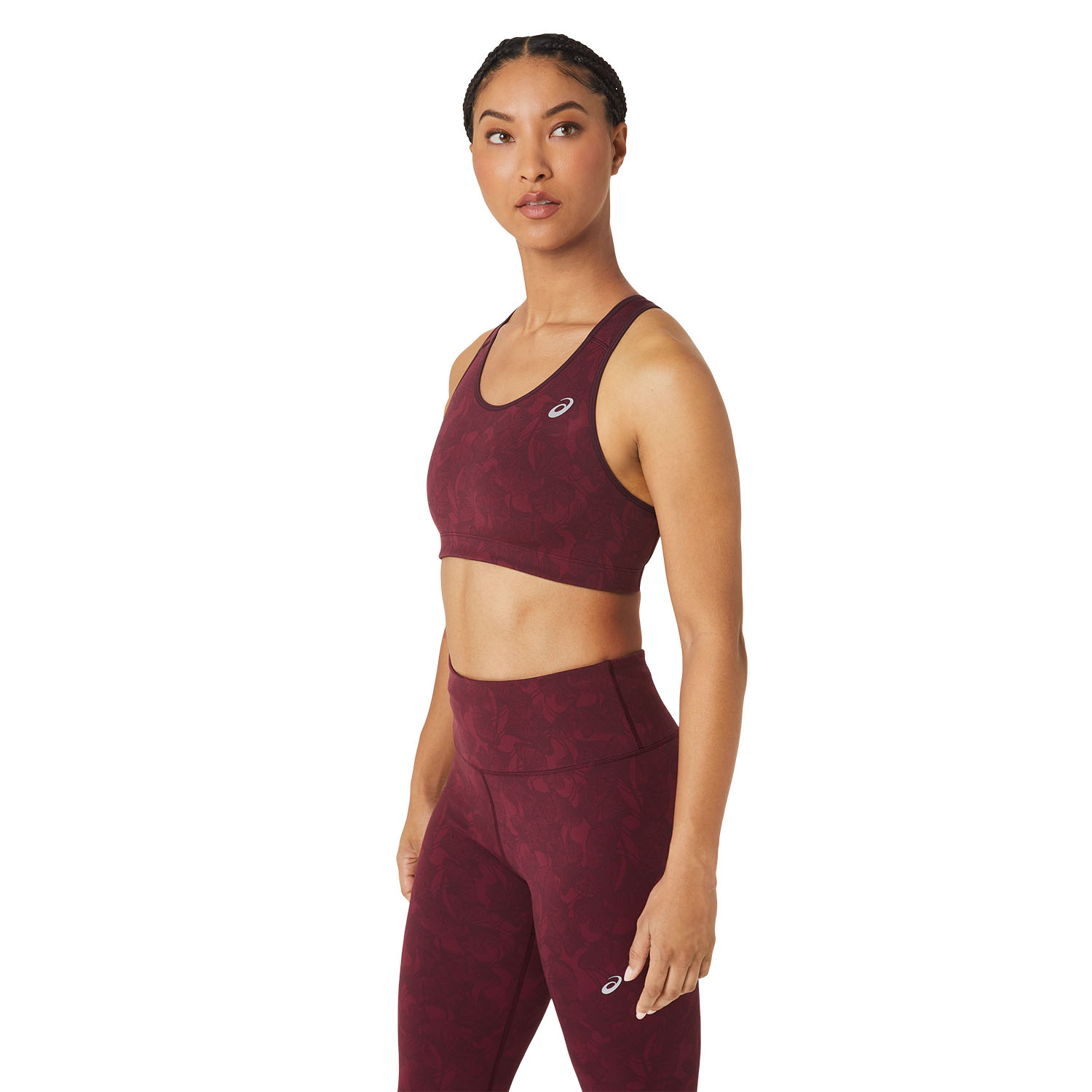 Asics Runkoyo Reggiseno Sportivo Deep Mars