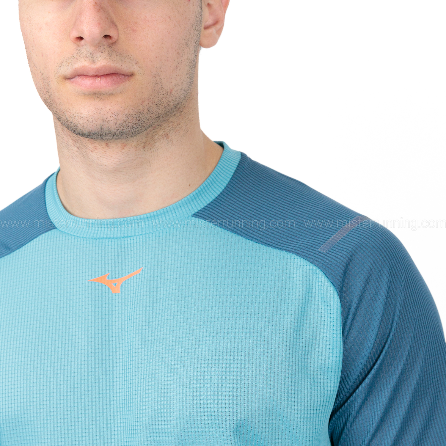 Mizuno Dryaeroflow Pro Maglietta Maui Blue