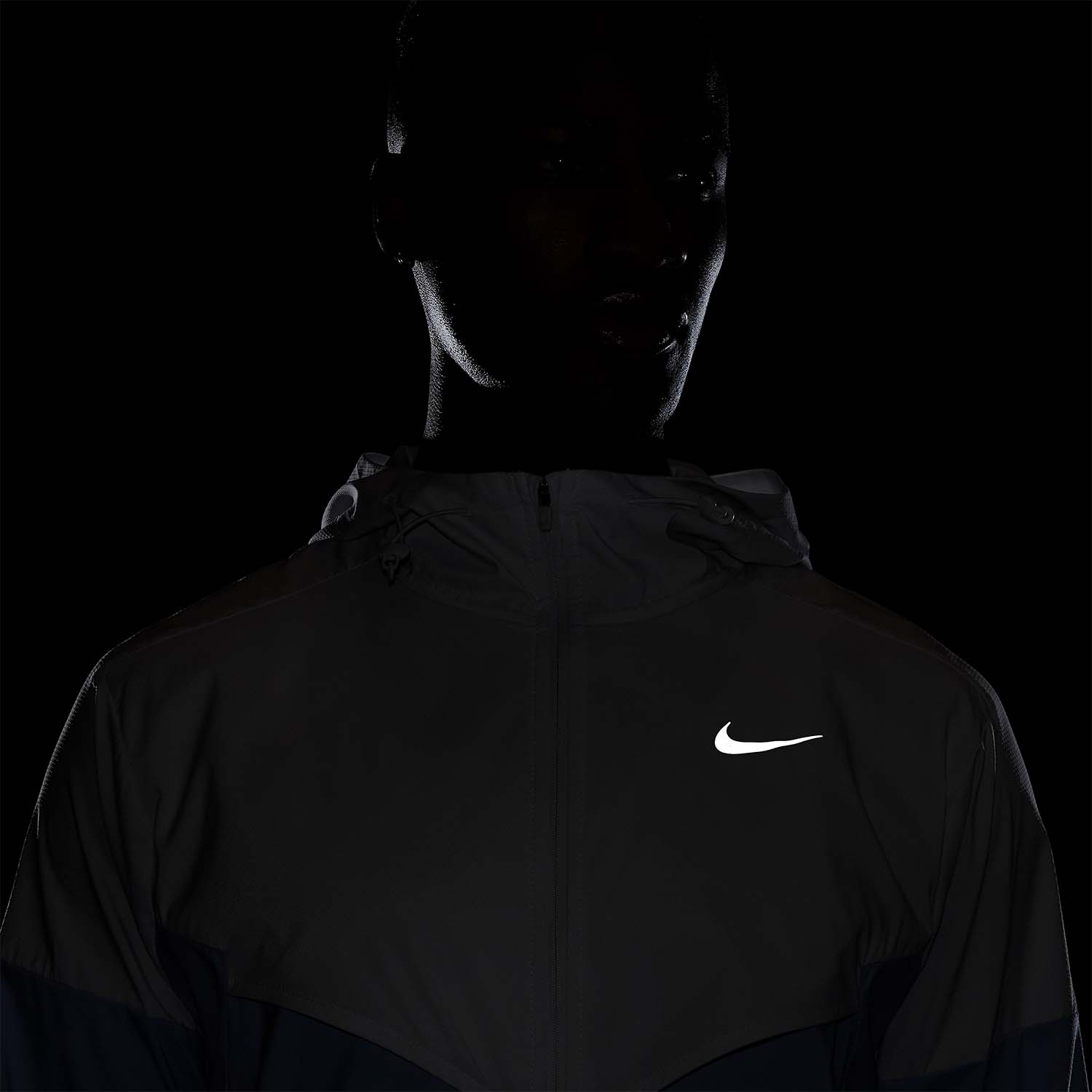 Nike Light Windrunner Giacca Platinum Tint/Reflective Silver