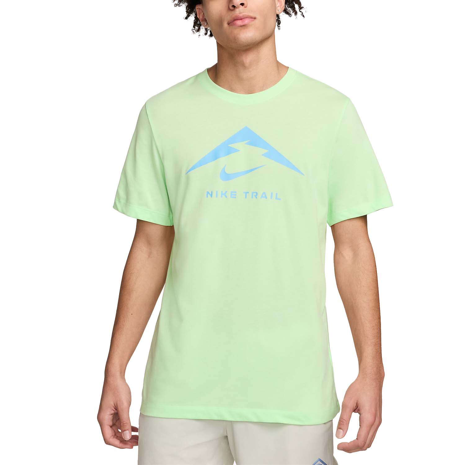Nike Dri-FIT Trail Logo Maglietta Vapor Green