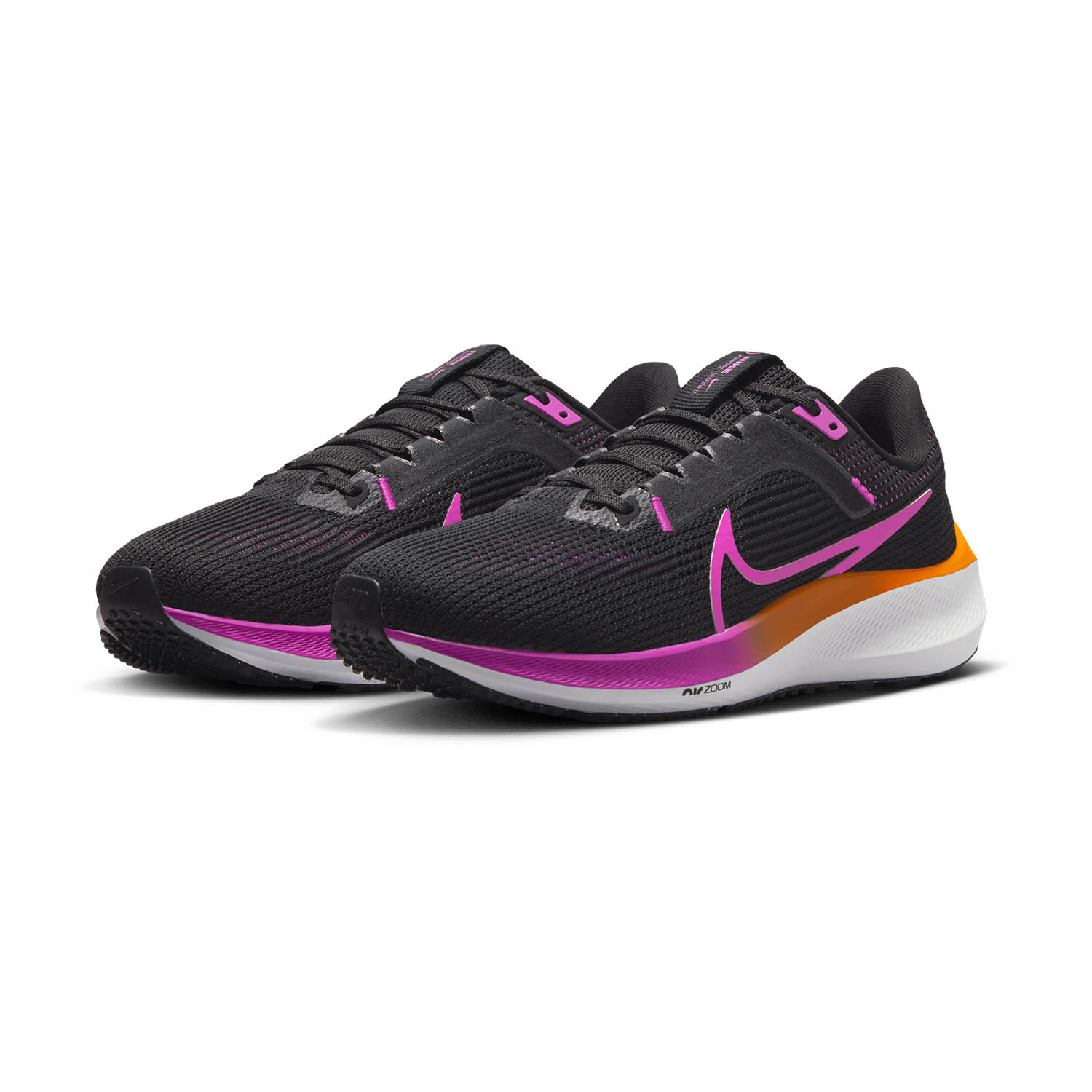 Nike Air Zoom Pegasus 40 Black/Hyper Violet/Laser Orange/White