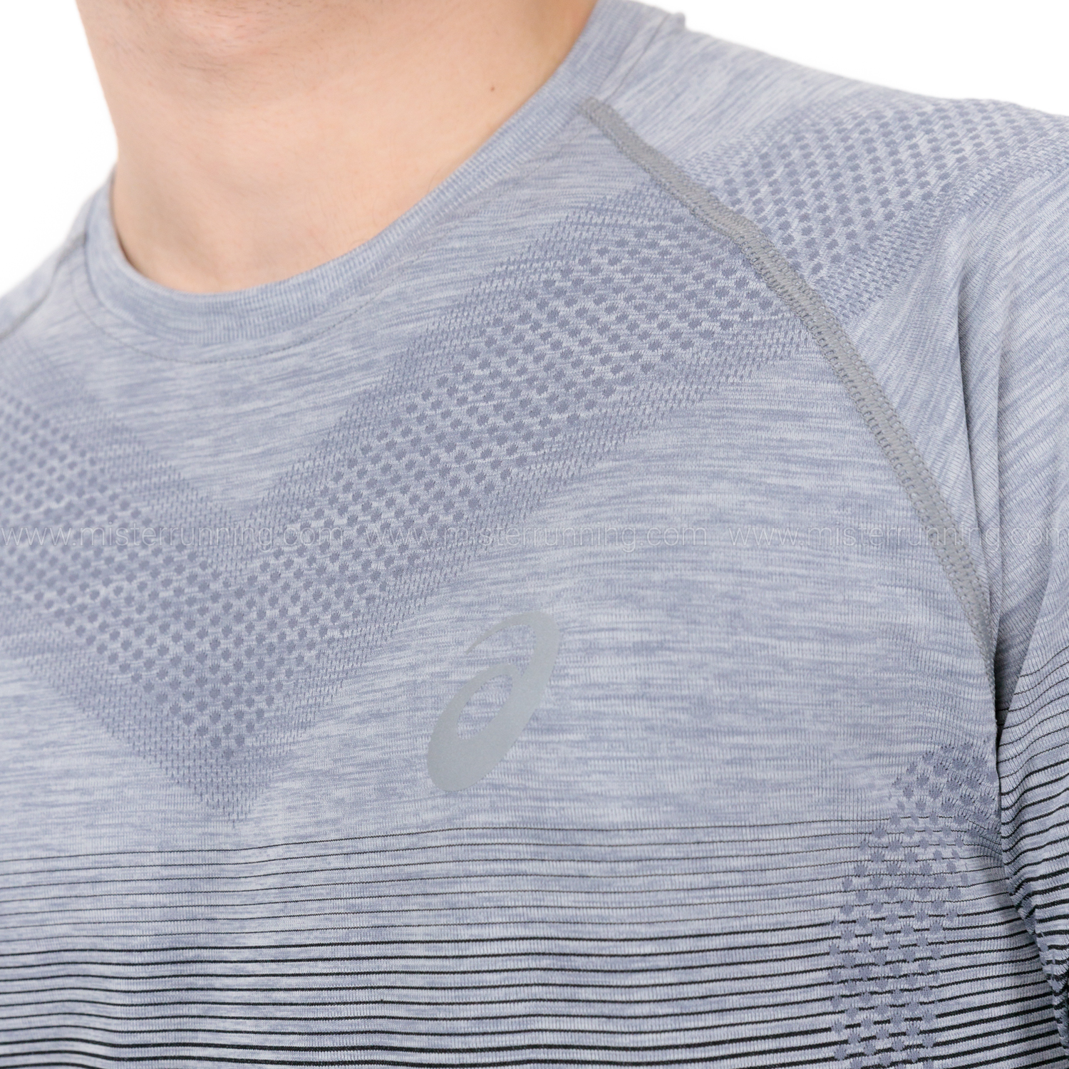 Asics Seamless Maglia Performance Black/Carrier Grey