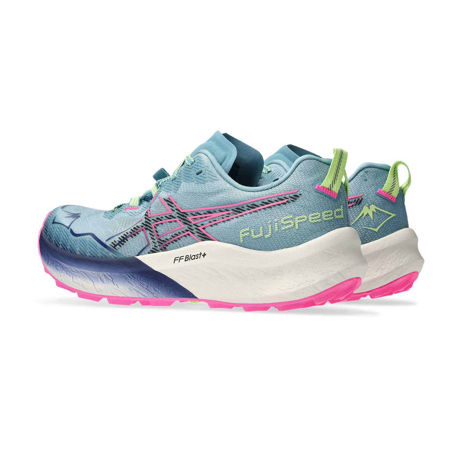 Asics Fuji Speed 2 Gris Blue/Black