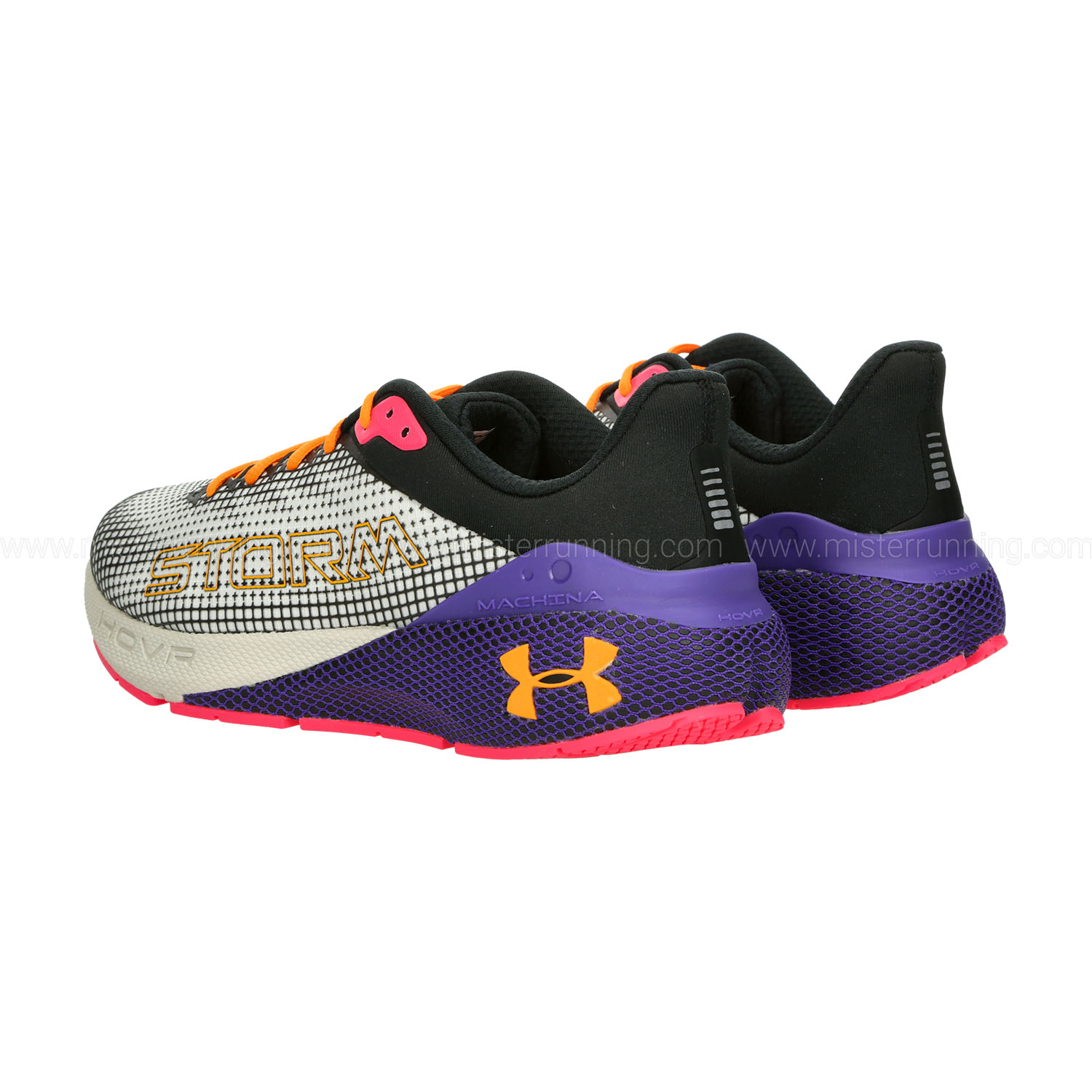 Under Armour HOVR Machina Storm Black/Pink Shock
