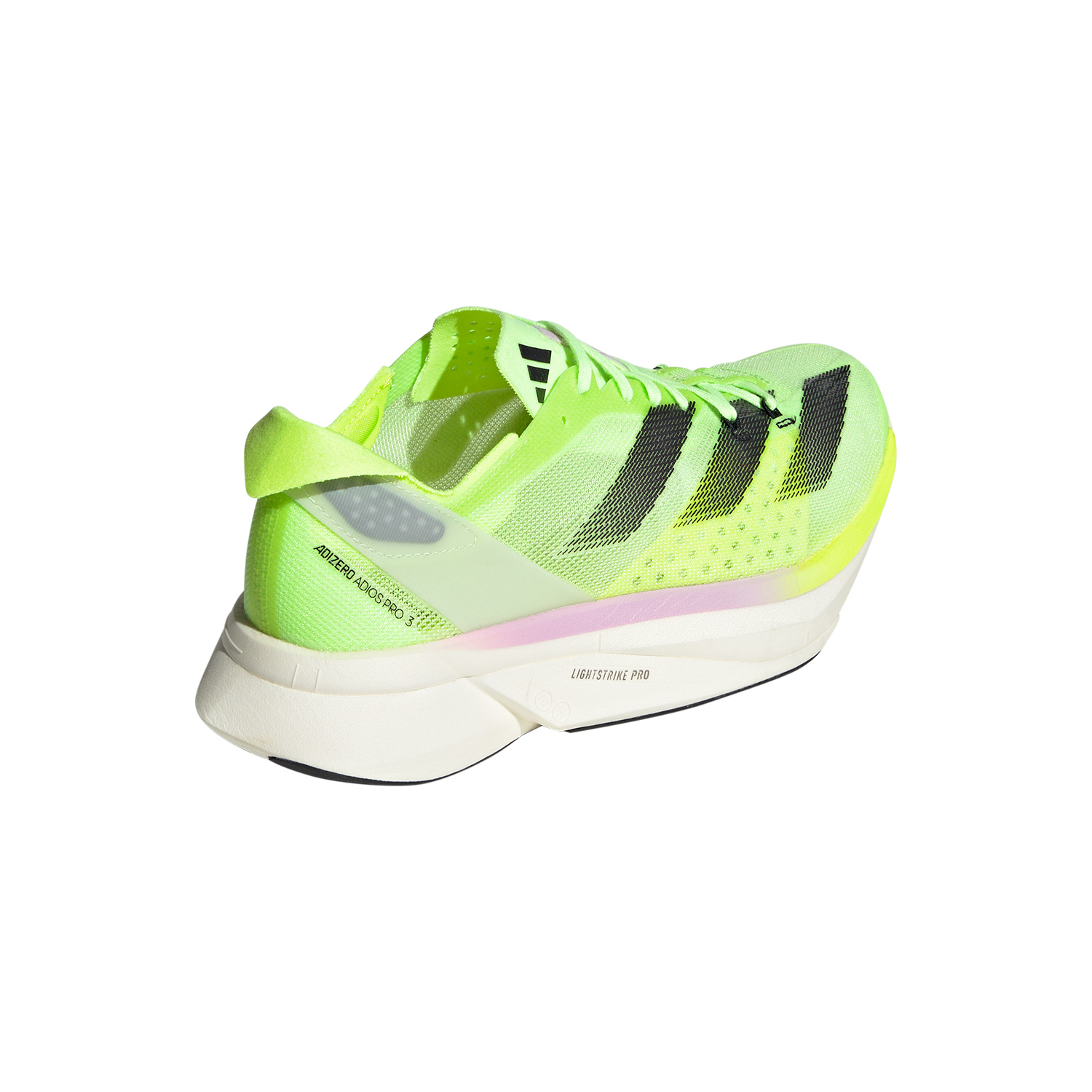 adidas Adizero Adios Pro 3 Aurora Black/Zero Metalic/Lucid Lemon