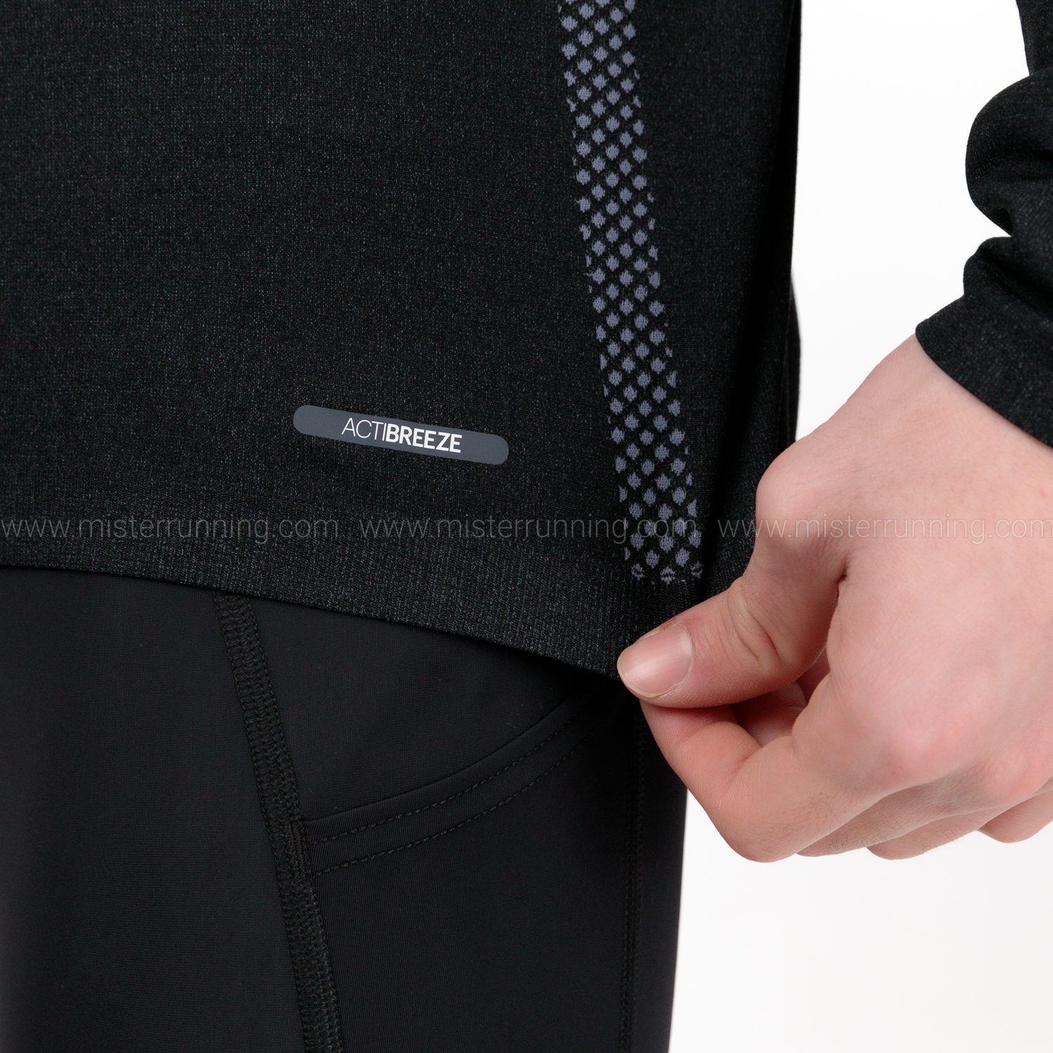 Asics Seamless Maglia Performance Black/Carrier Grey