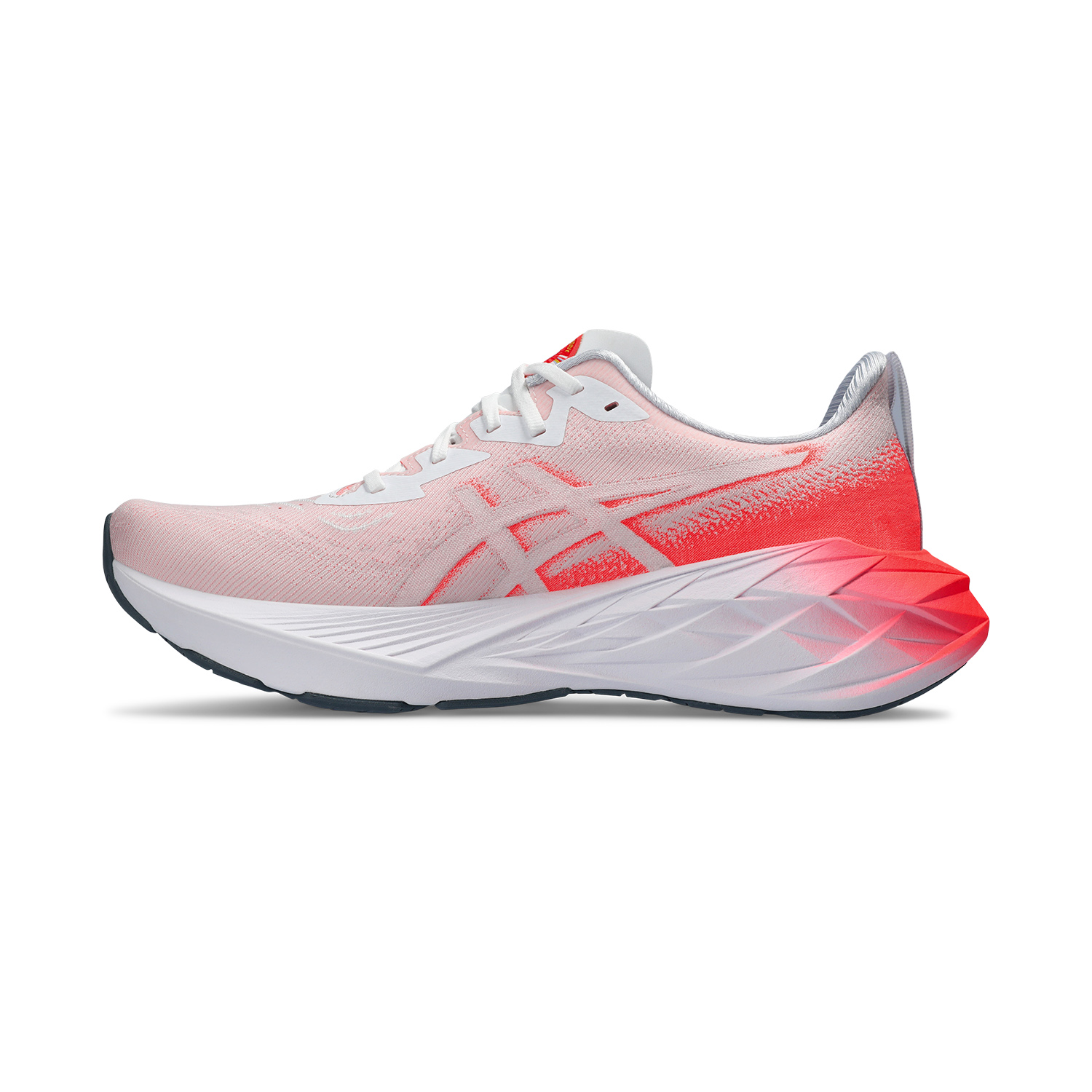 Asics Novablast 4 White/Sunrise Red
