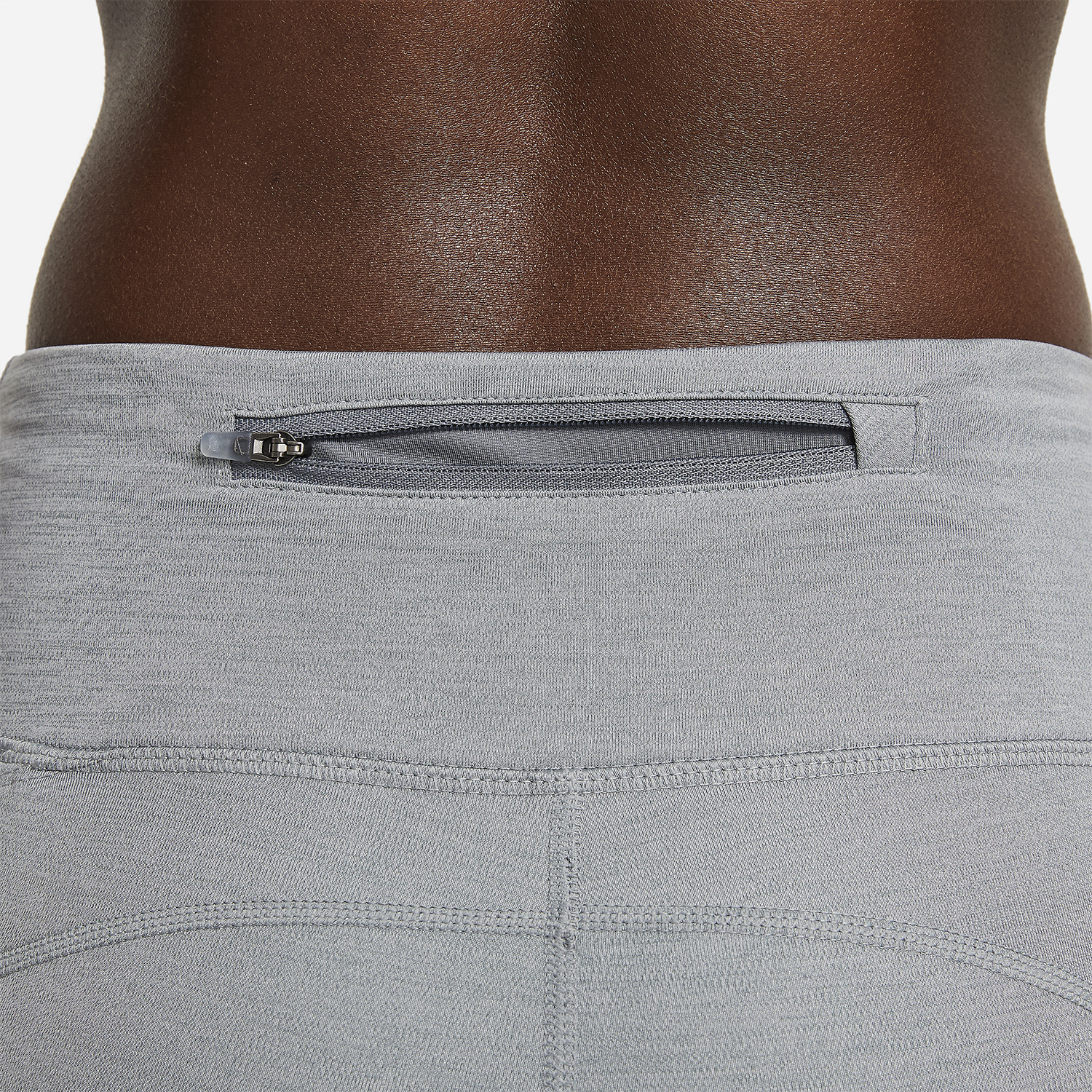 Nike Dri-FIT Fast Tights Smoke Grey Heather/Reflective Silver