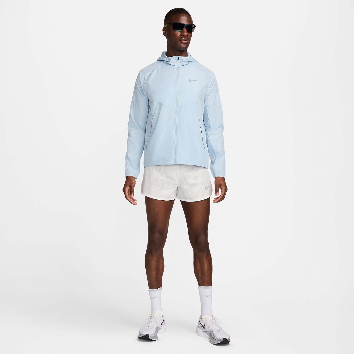 Nike Repel Miler Giacca Light Armony Blue/Reflective Silver