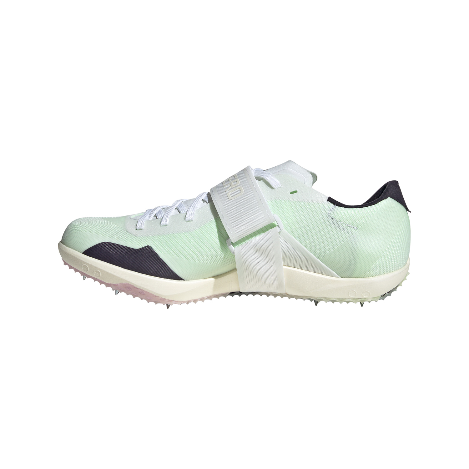 adidas adizero High Jump Cloud White/Core Black/Green Spark