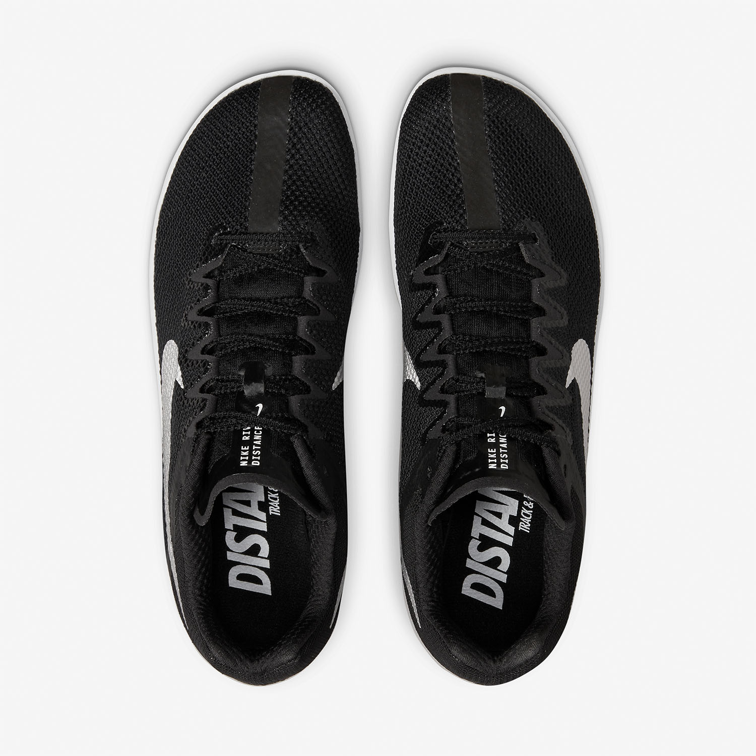 Nike Zoom Rival Distance Black/Metallic Silver/Dark Smoke Grey