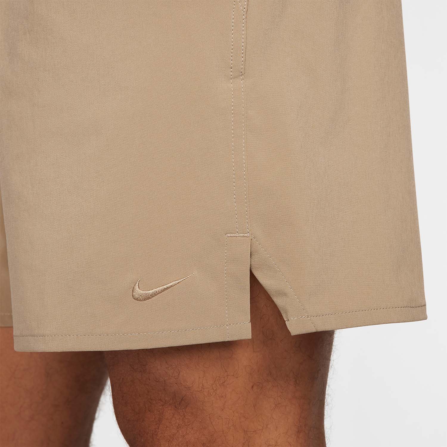 Nike Dri-FIT Unlimited 7in Pantaloncini Khaki/Black