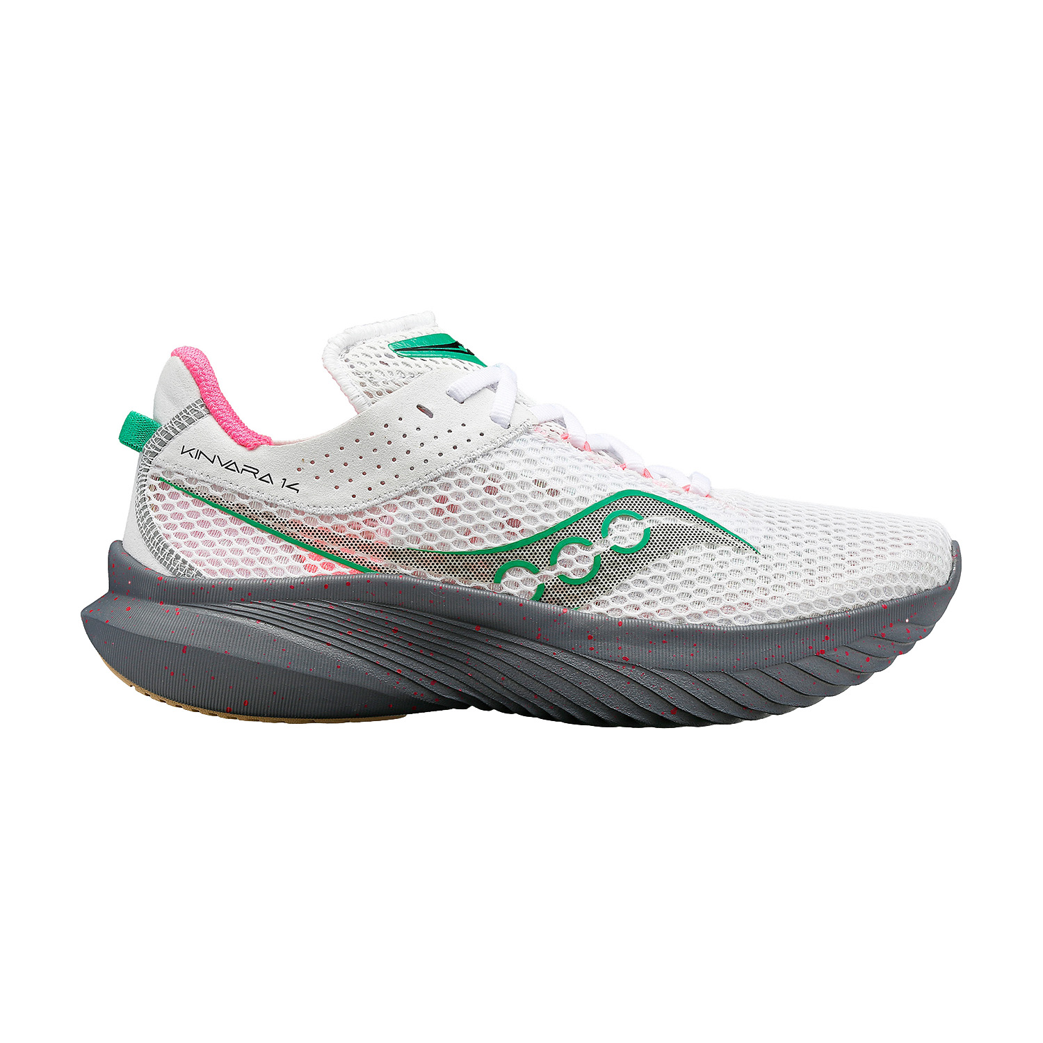 Saucony Kinvara 14 White/Gravel