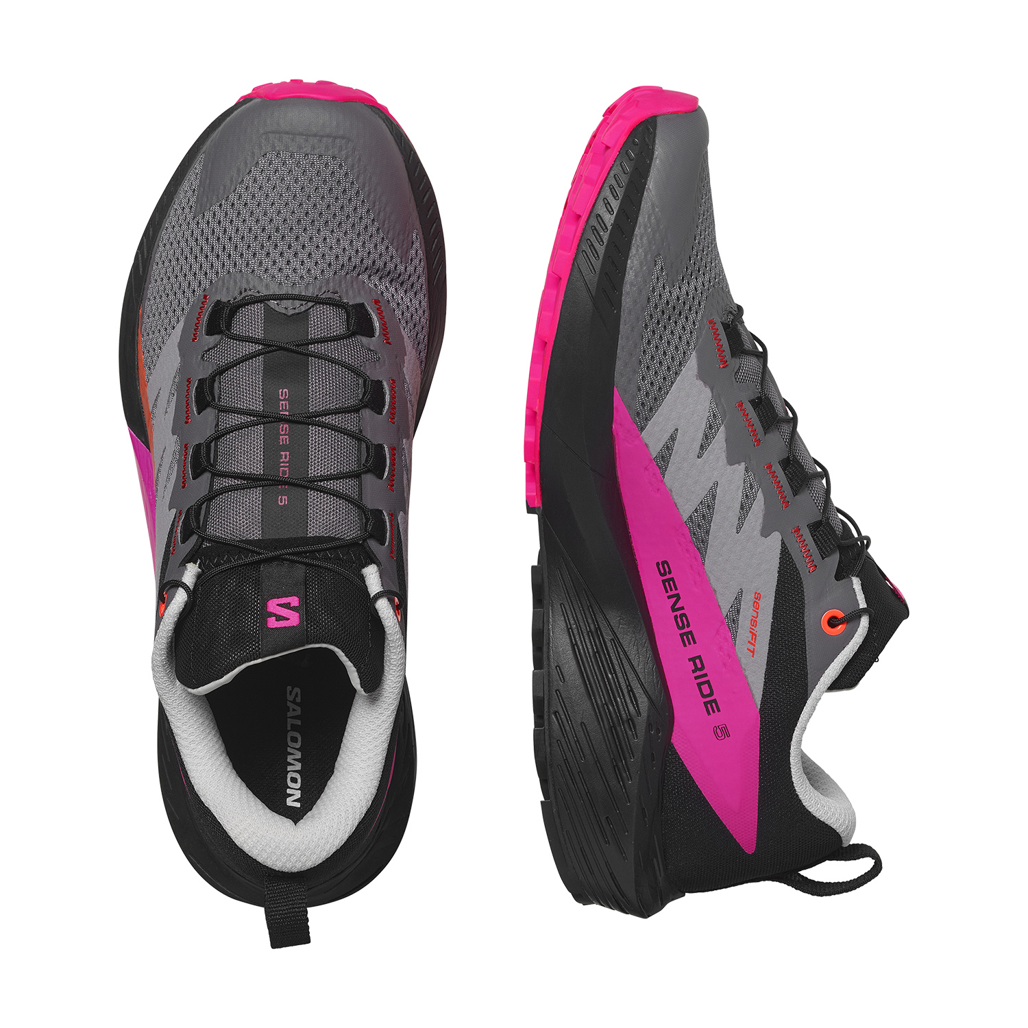 Salomon Sense Ride 5 Plum/Kitten/Black/Pink Glo