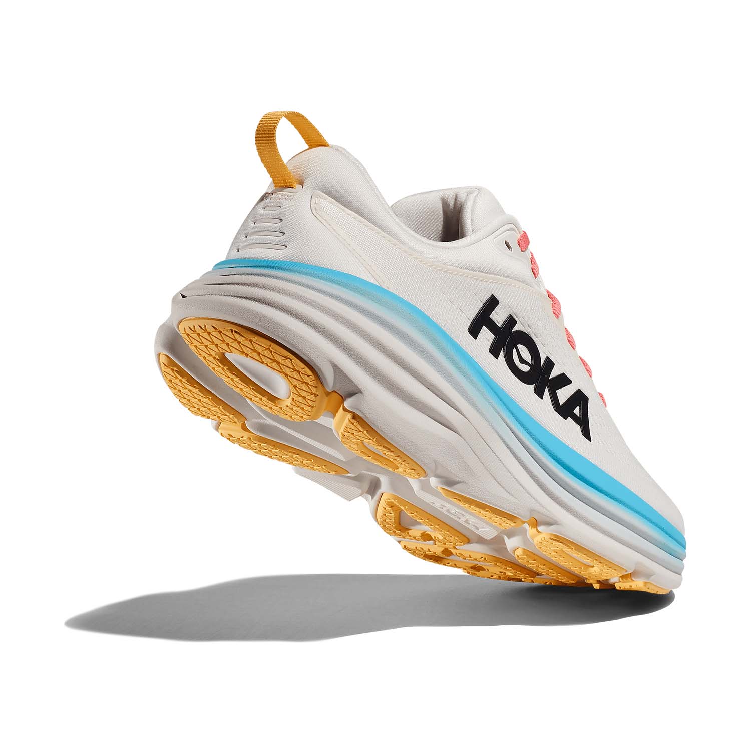 Hoka Bondi 8 Blanc De Blanc/Swim Day