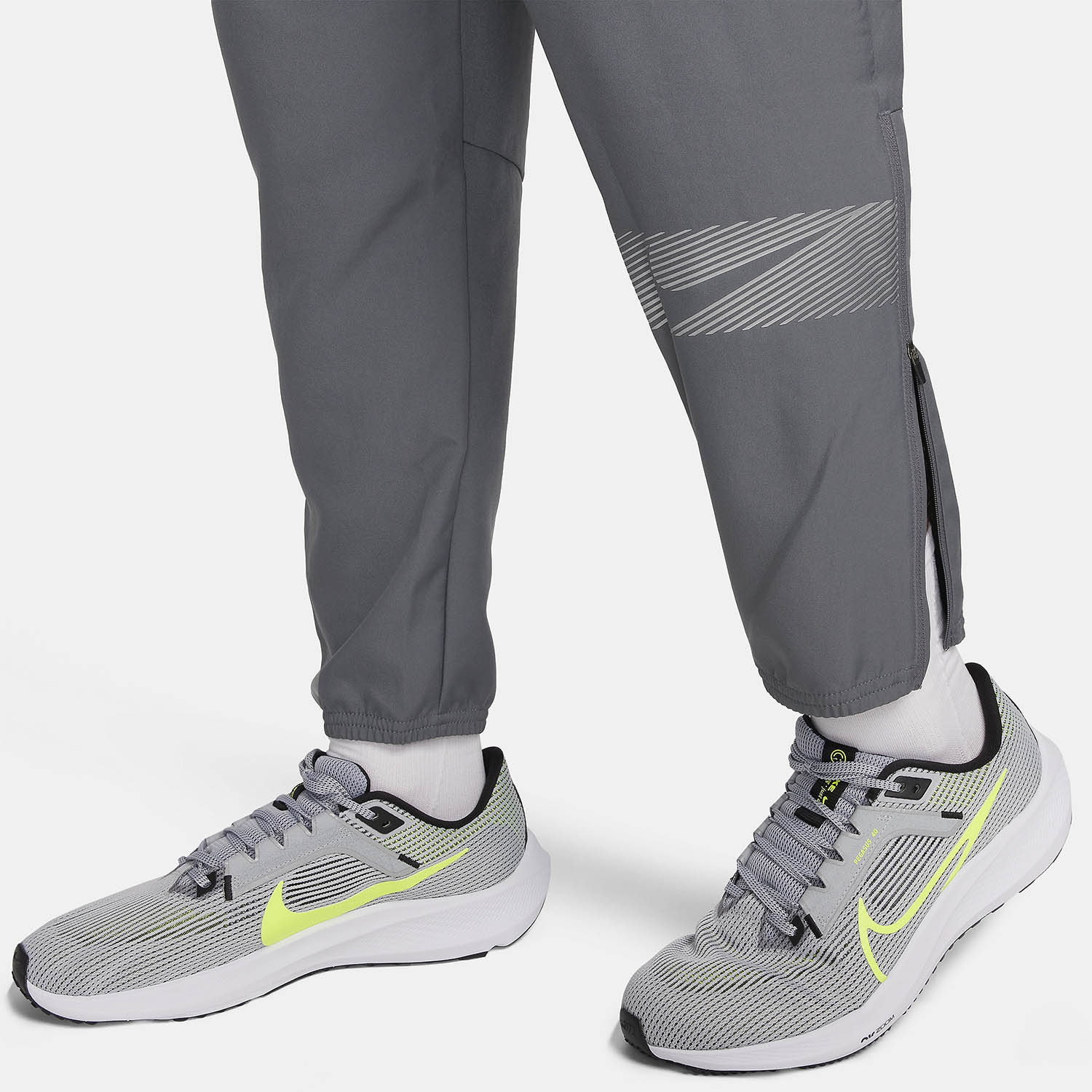 Nike Challenger Flash Pantaloni Iron Grey/Reflective Silver