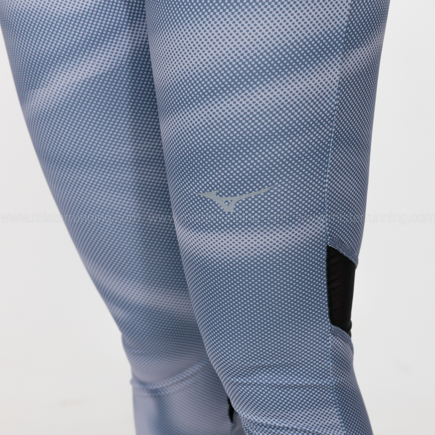 Mizuno Printed Tights Nightshadow Blue