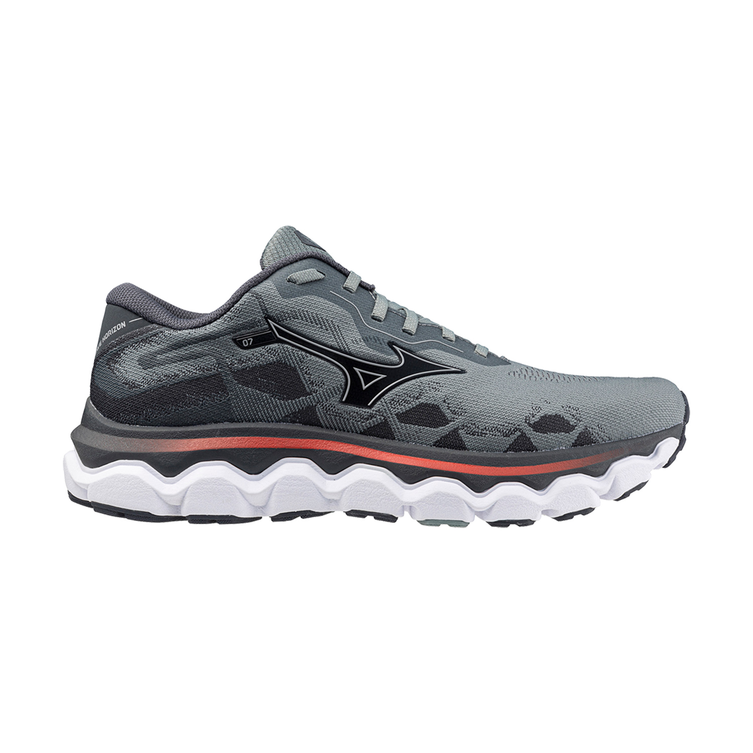 Mizuno Wave Horizon 7 Lead/Nickel/Cayenne