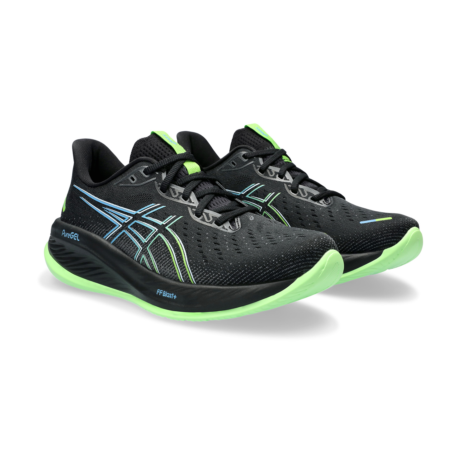 Asics Gel Cumulus 26 Black/Electric Lime