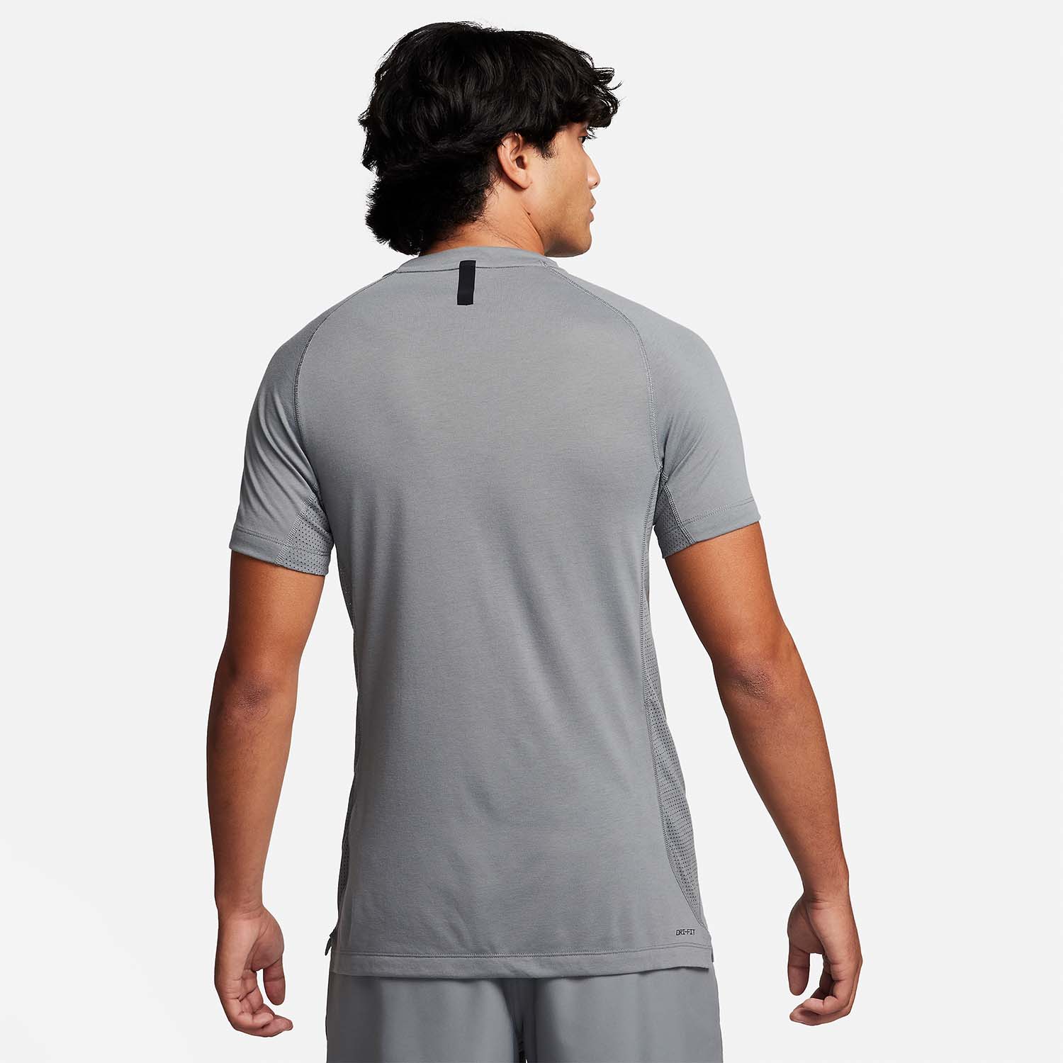 Nike Dri-FIT Flex Rep Maglietta Smoke Grey/Black