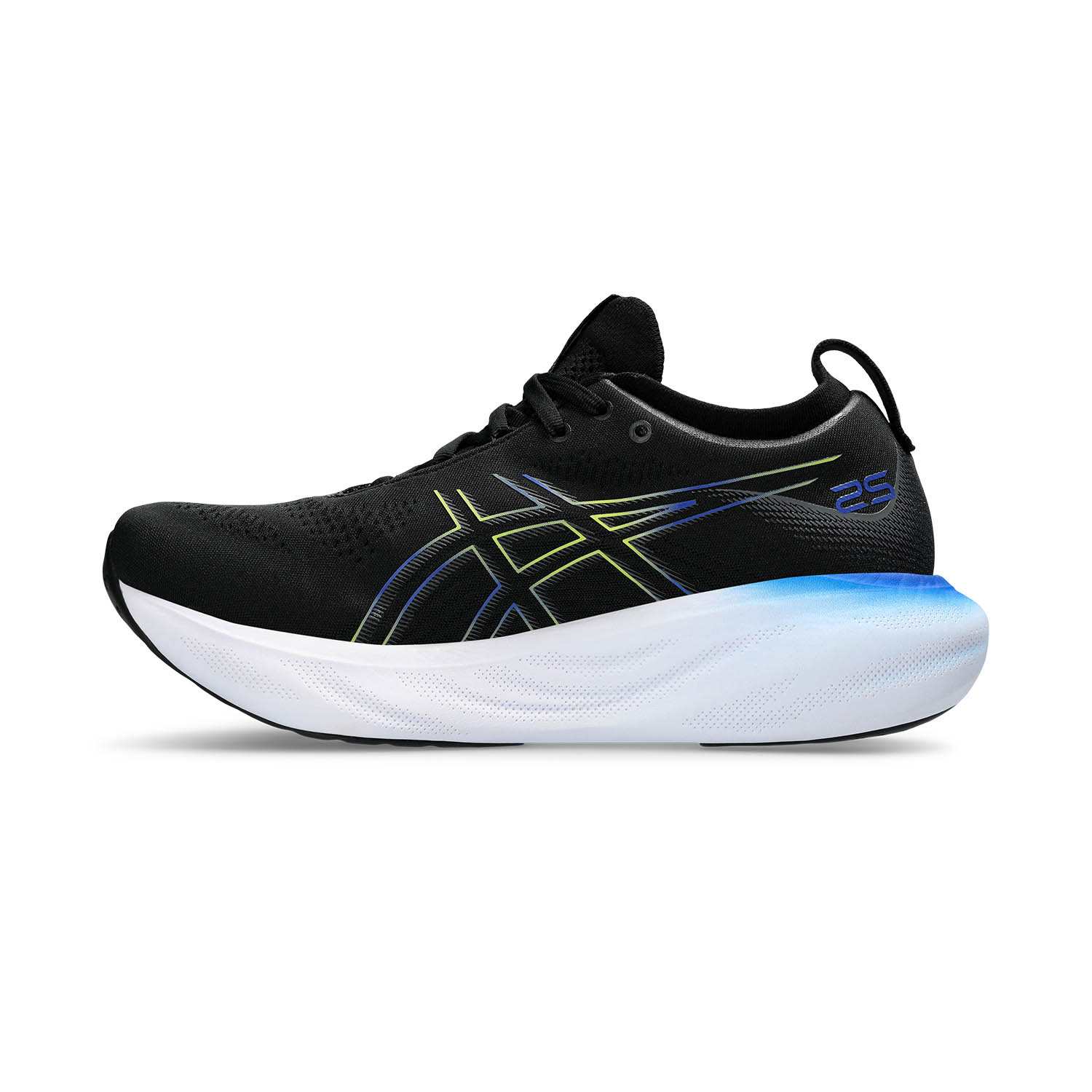 Asics Gel Nimbus 25 Black/Glow Yellow