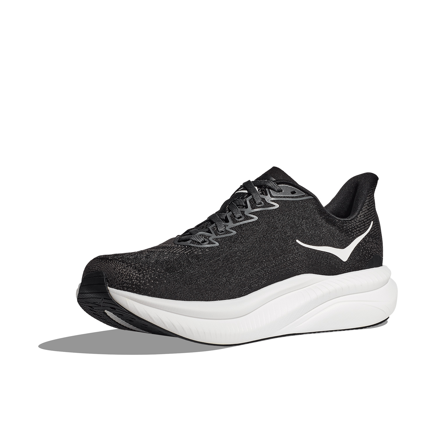 Hoka Mach 6 Wide Black/White