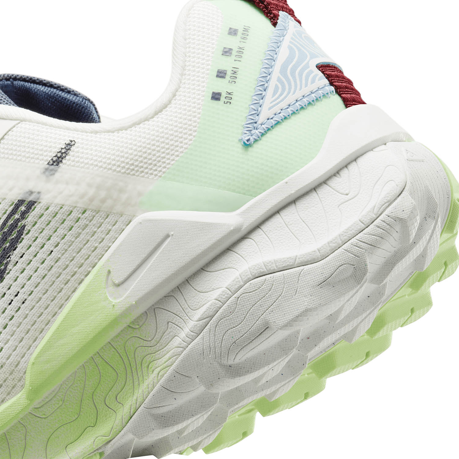 Nike React Wildhorse 8 Summit White/Thunder Blue/Vapor Green