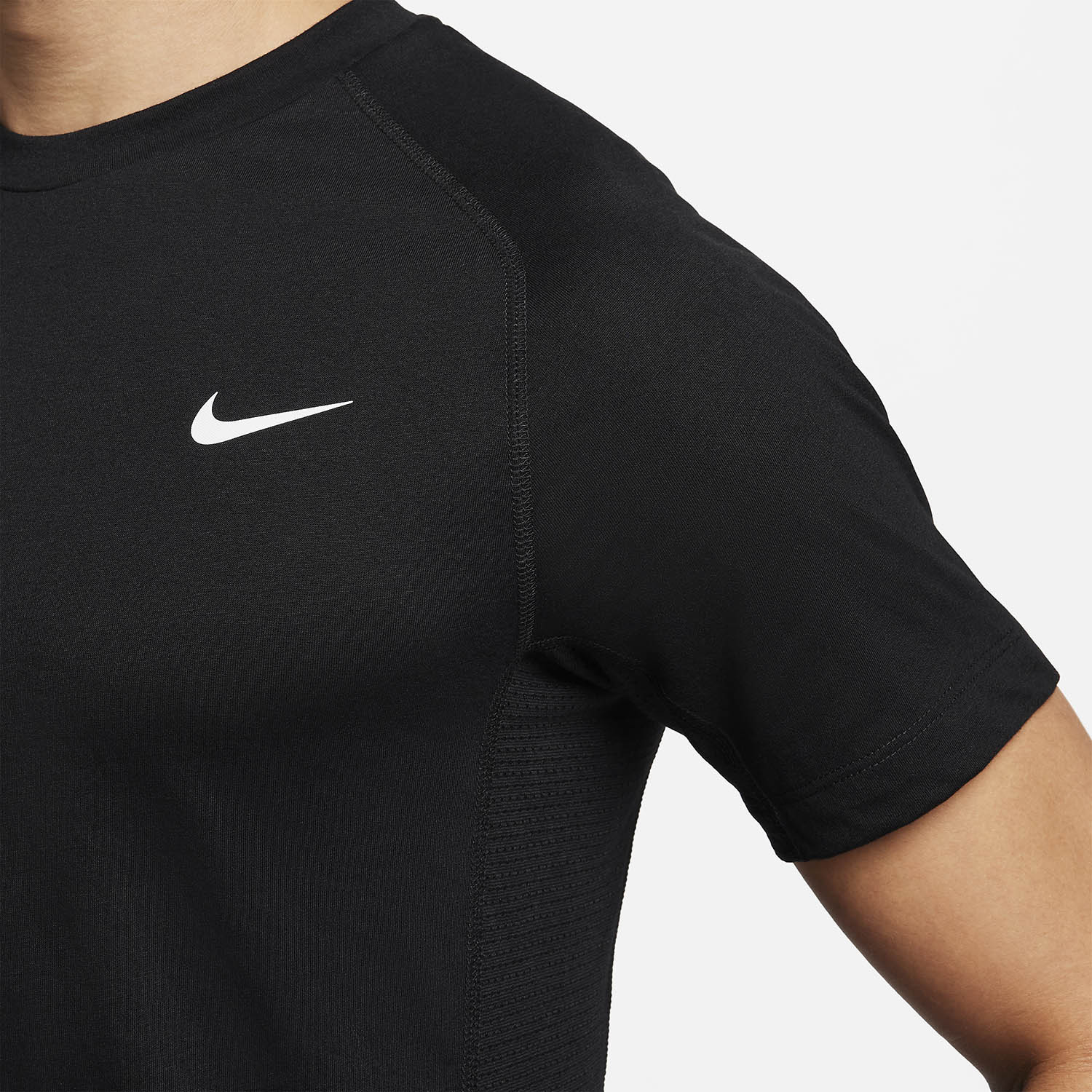 Nike Dri-FIT Flex Rep Maglietta Black/White