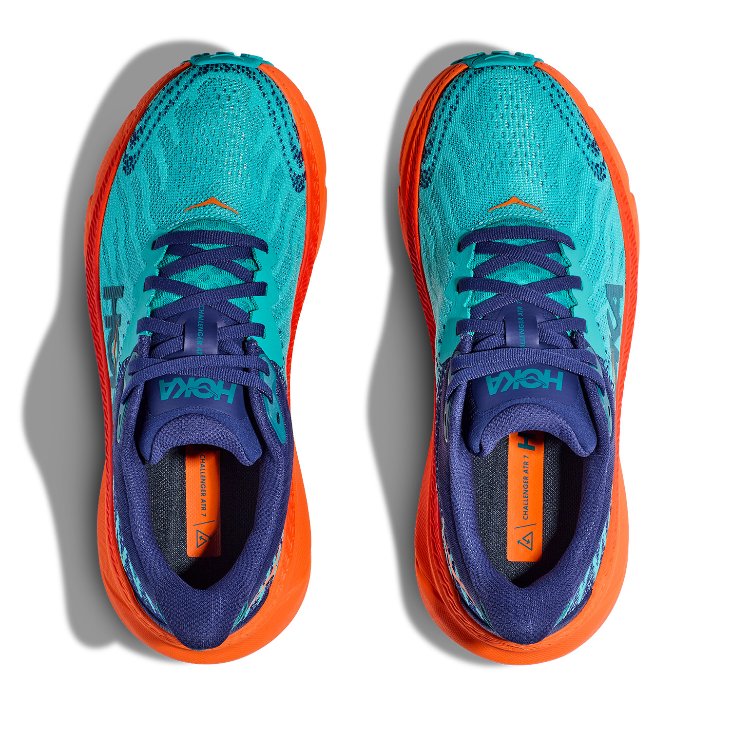 Hoka Challenger 7 Ceramic/Vibrant Orange
