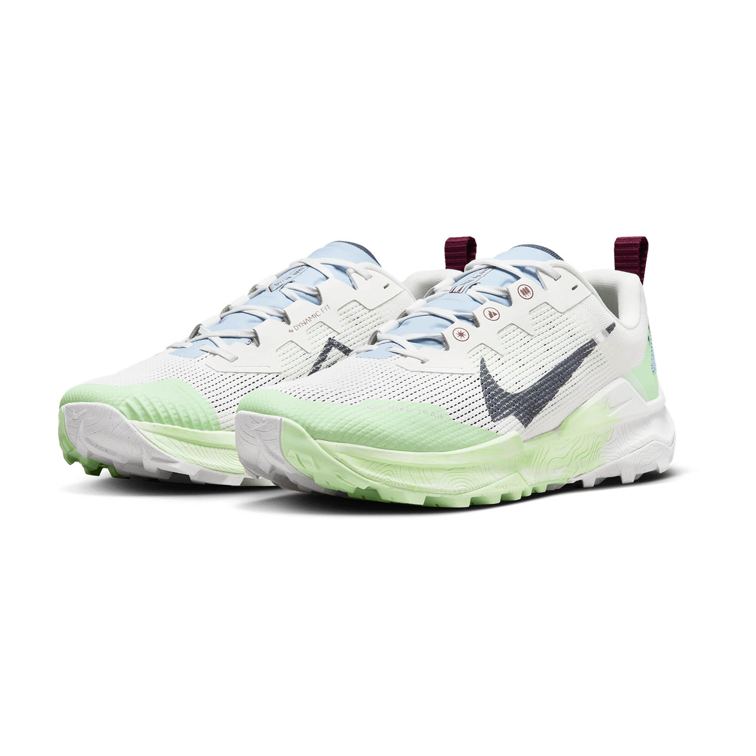 Nike React Wildhorse 8 Summit White/Thunder Blue/Vapor Green