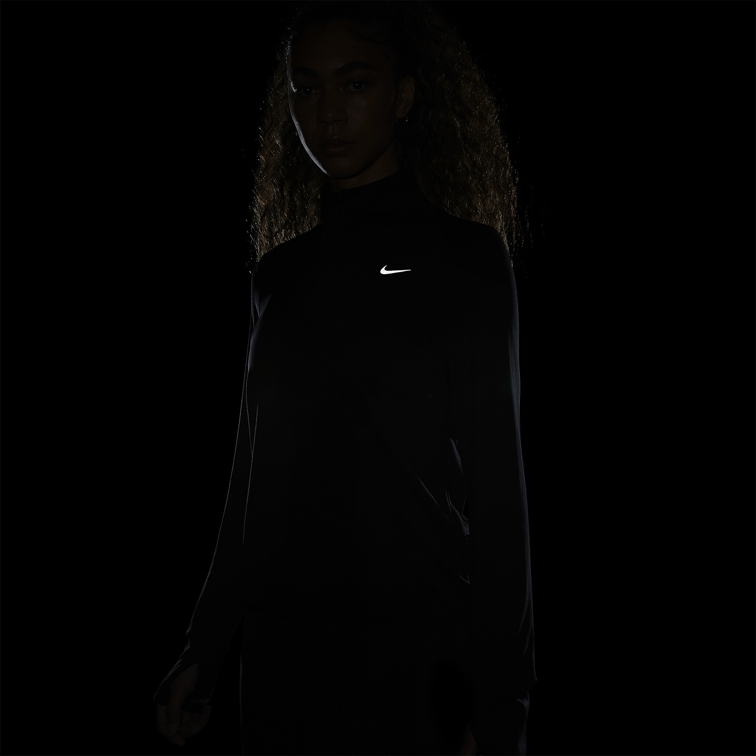 Nike Element Maglia Black/Reflective Silver