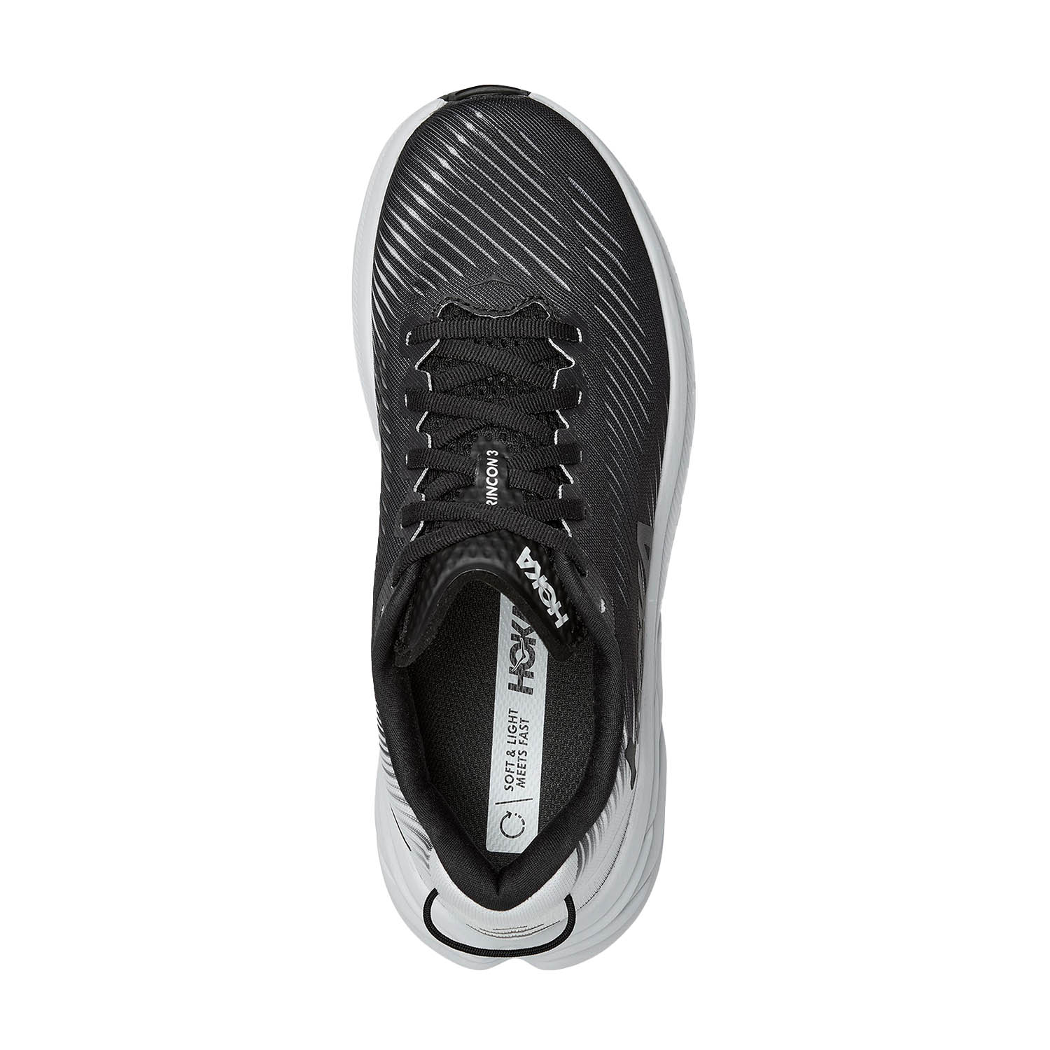 Hoka Rincon 3 Black/White