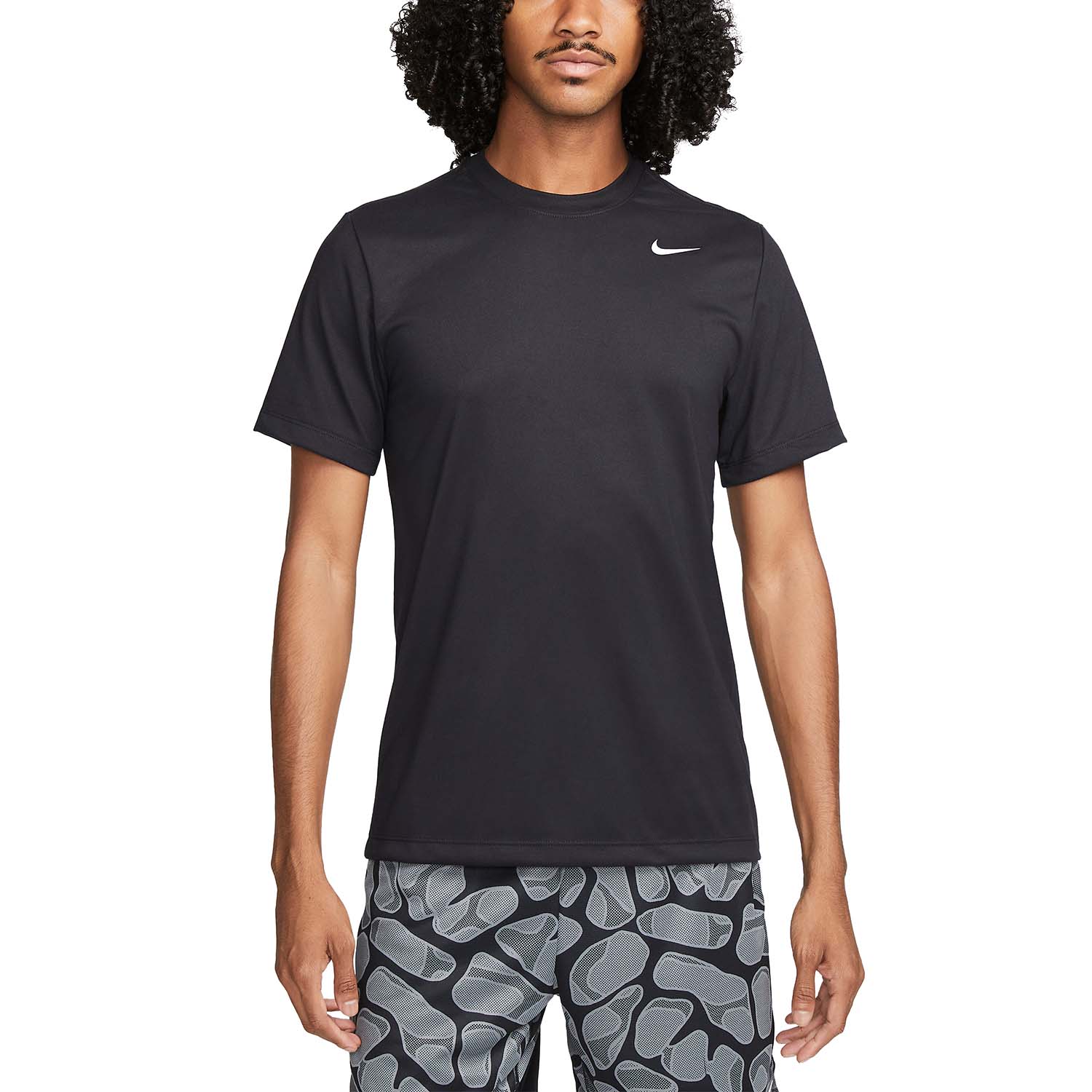 Nike Dri-FIT Legend Maglietta Black/Matte Silver