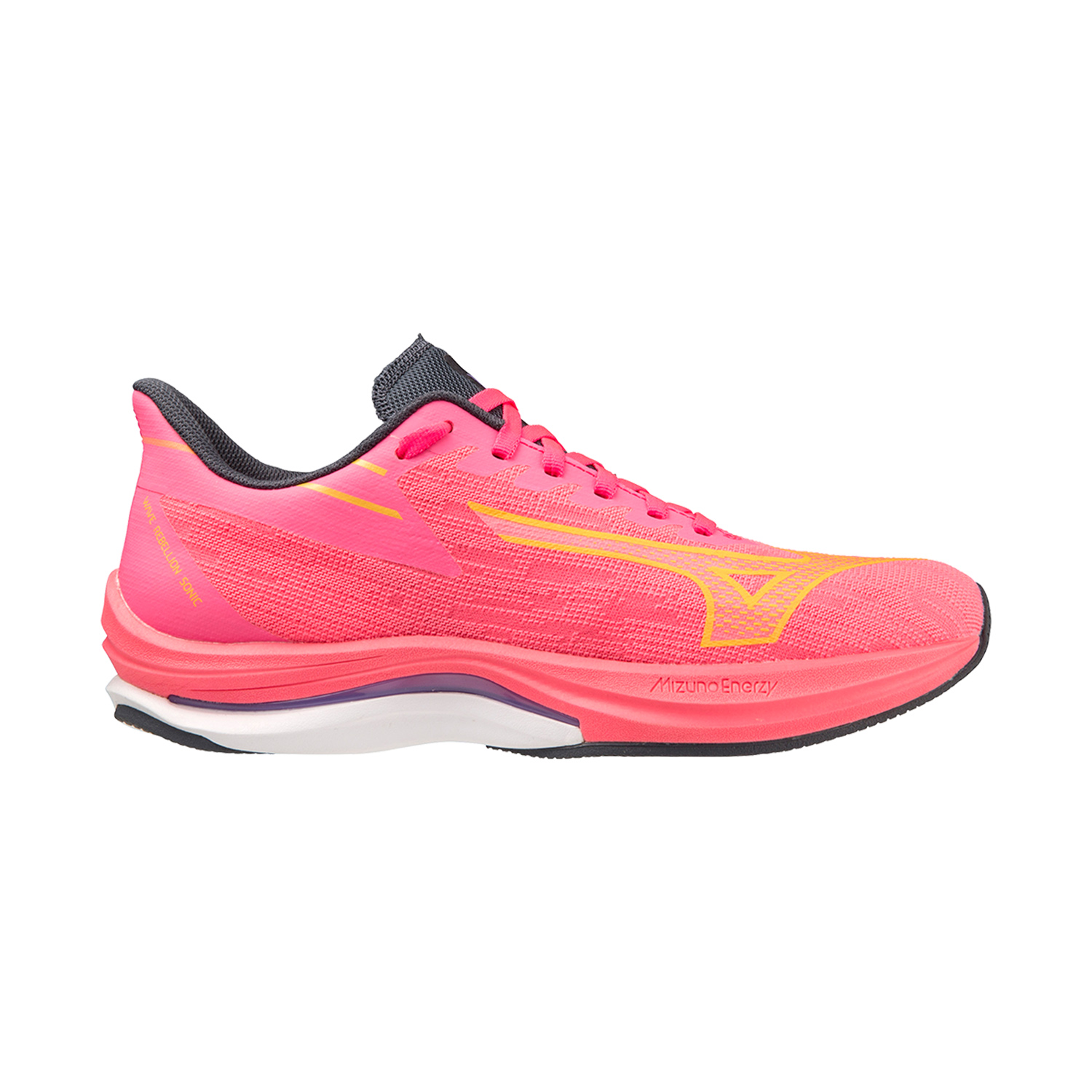 Mizuno Wave Rebellion Sonic High Vis Pink/Purple Punch/Ombre Blue