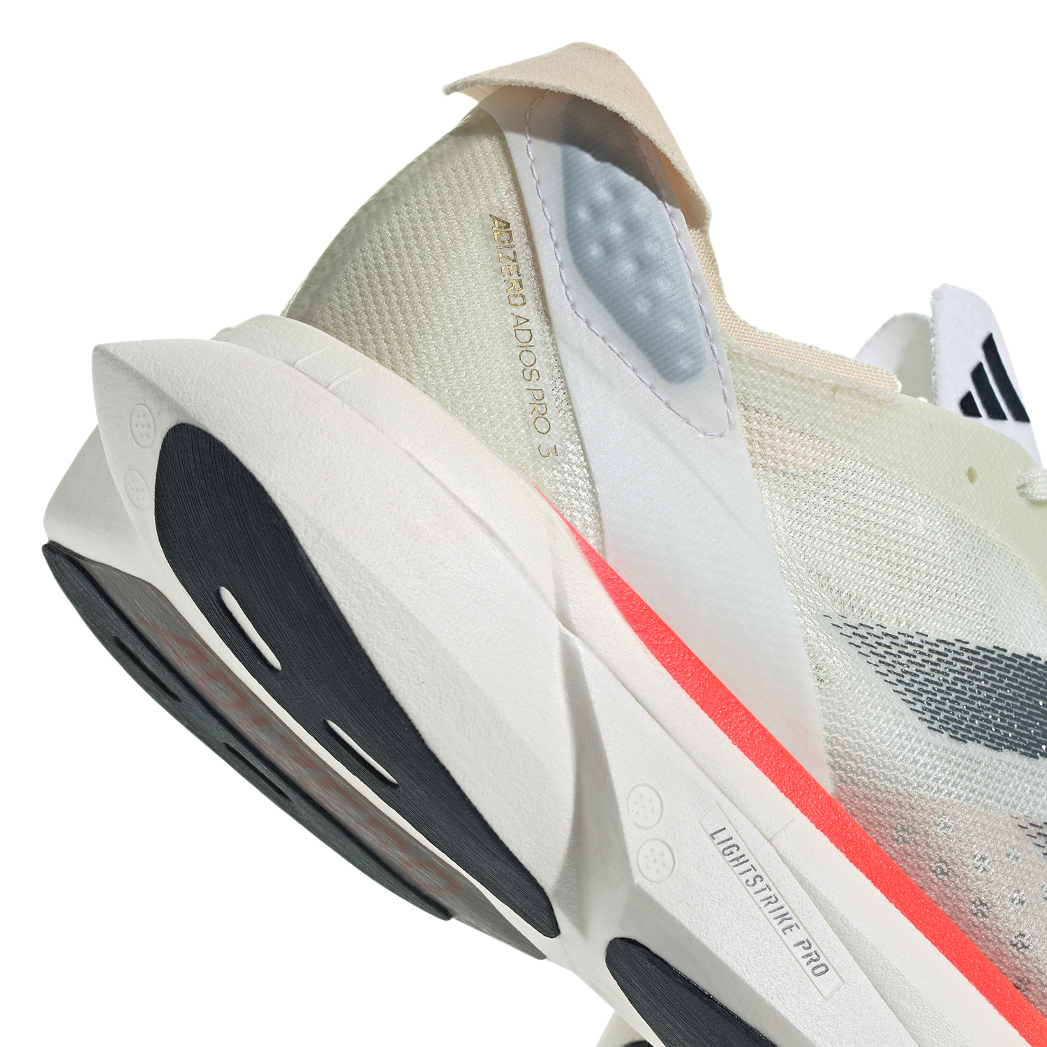 adidas Adizero Adios Pro 3 Ivory/Iron Metallic/Crystal Sand