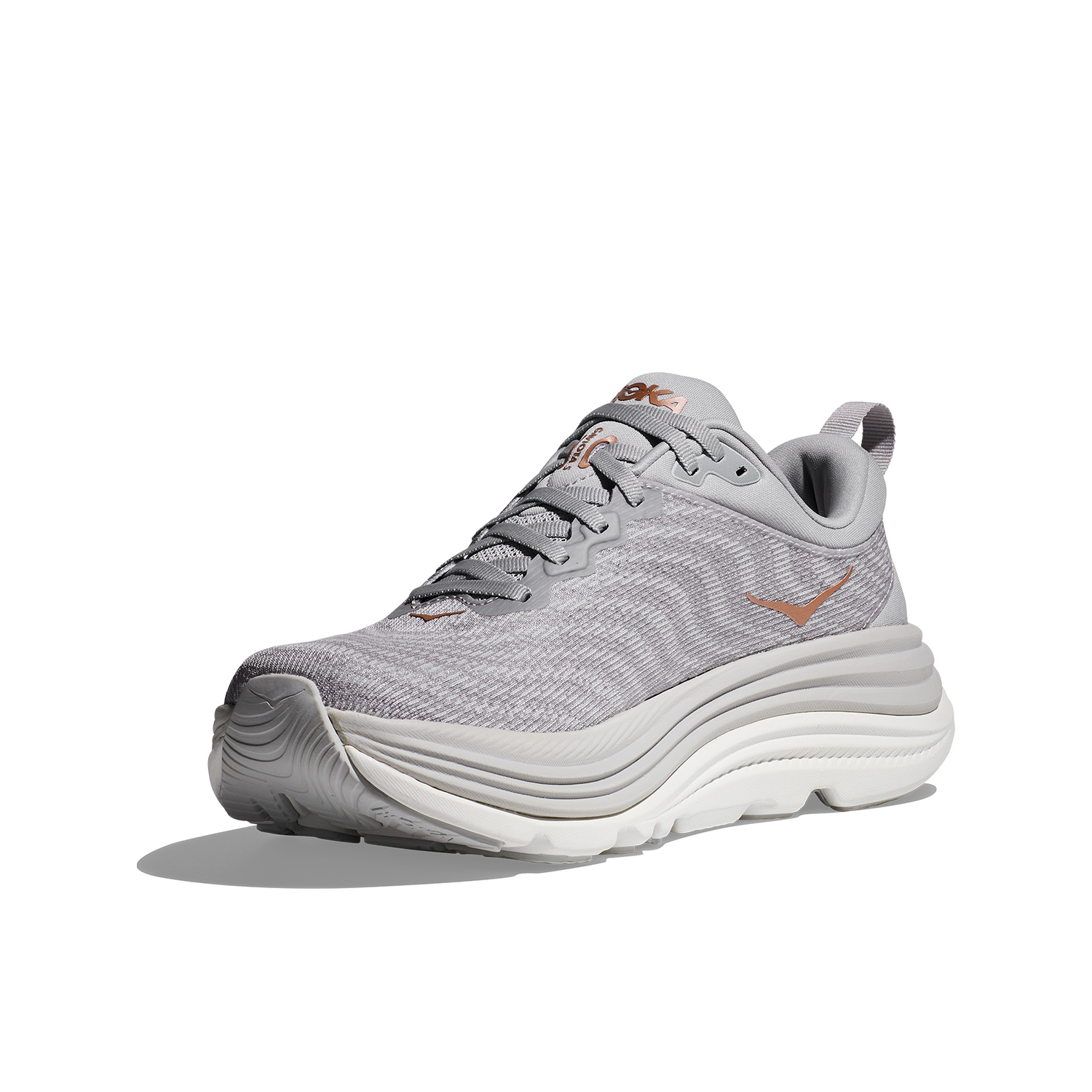 Hoka Gaviota 5 Harbor Mist/Rose Gold