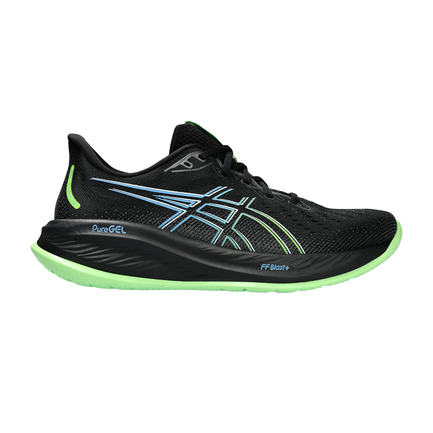 Asics Gel Cumulus 26 Black/Electric Lime