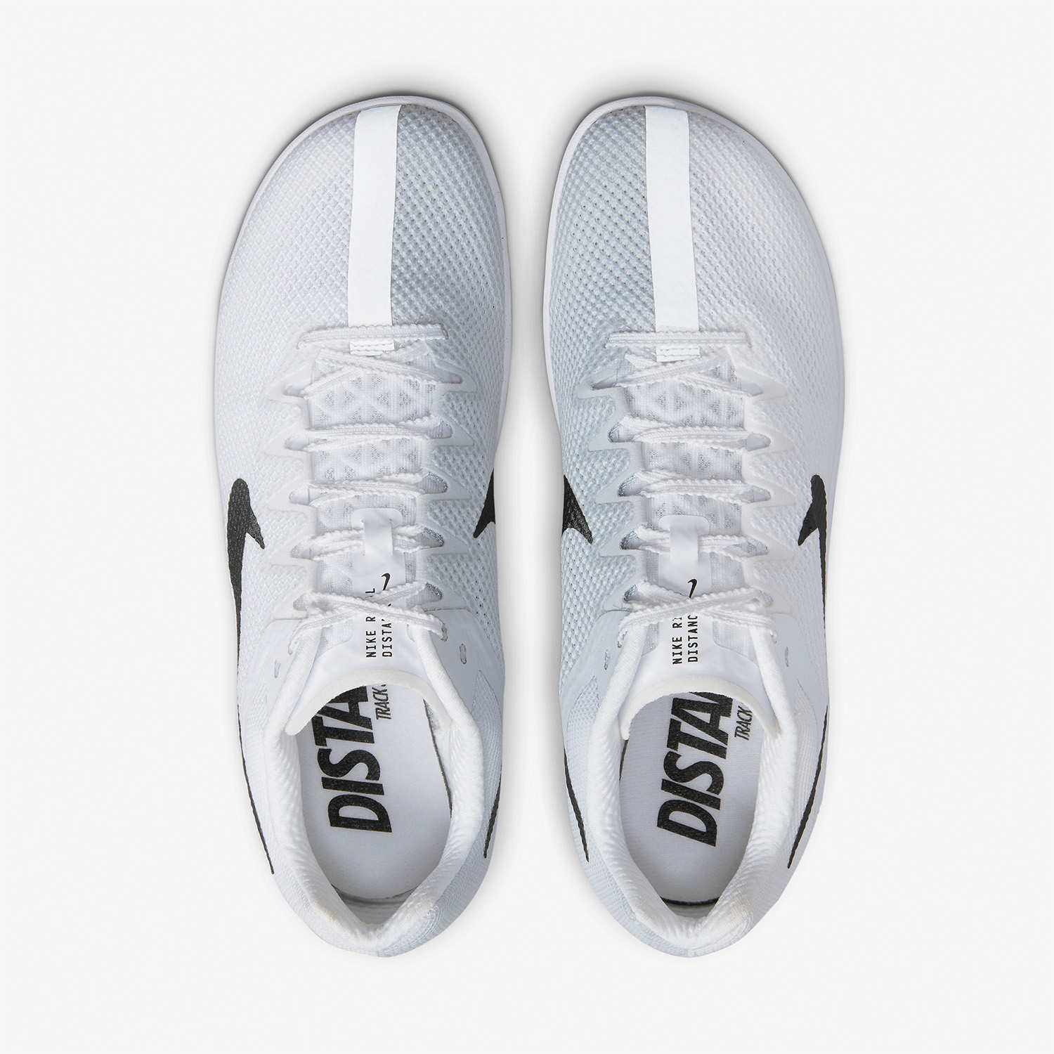 Nike Zoom Rival Distance White/Black/Metallic Silver