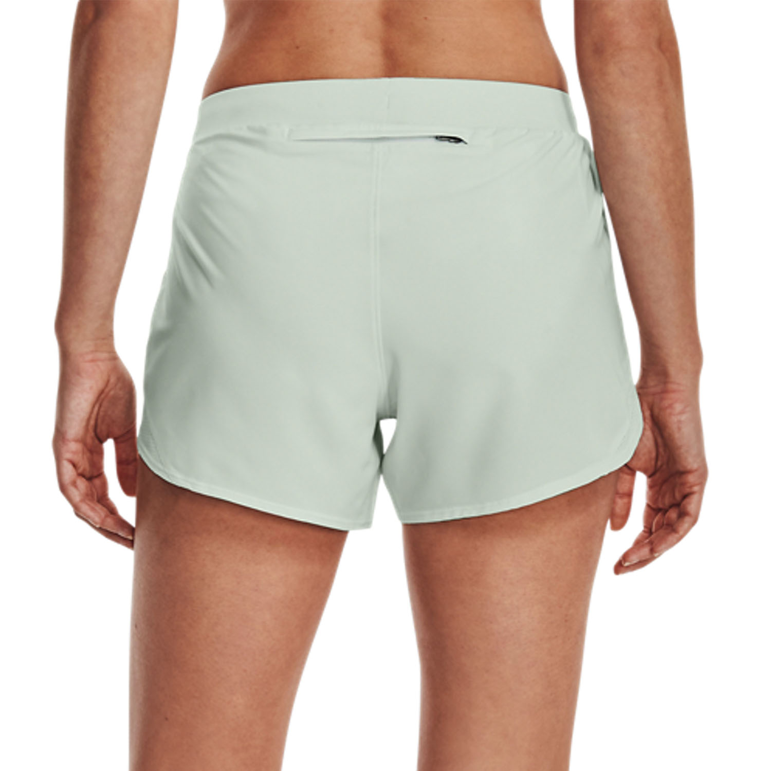 Under Armour Fly By Elite 3in Pantaloncini Illusion Green/Orange Ice/Reflective