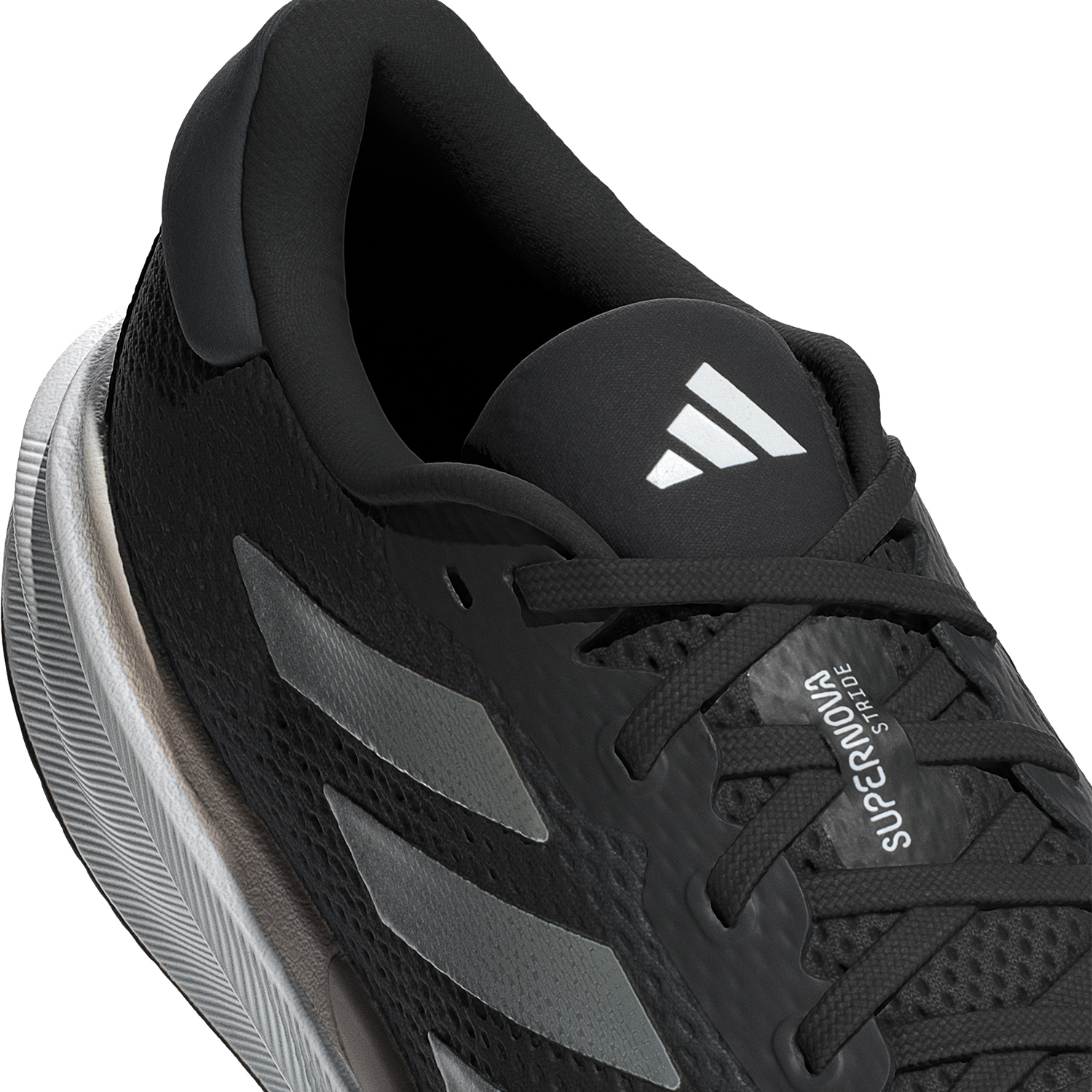 adidas Supernova Stride Core Black/Cloud White/Grey Six