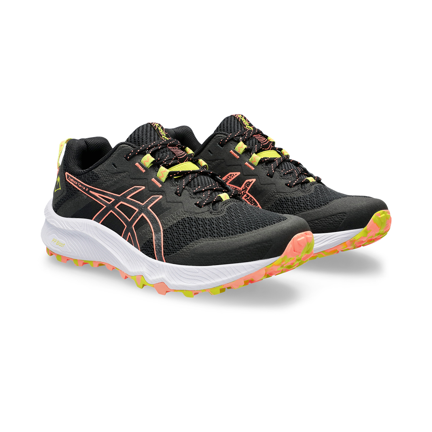 Asics Trabuco Terra 2 Black/Sun Coral