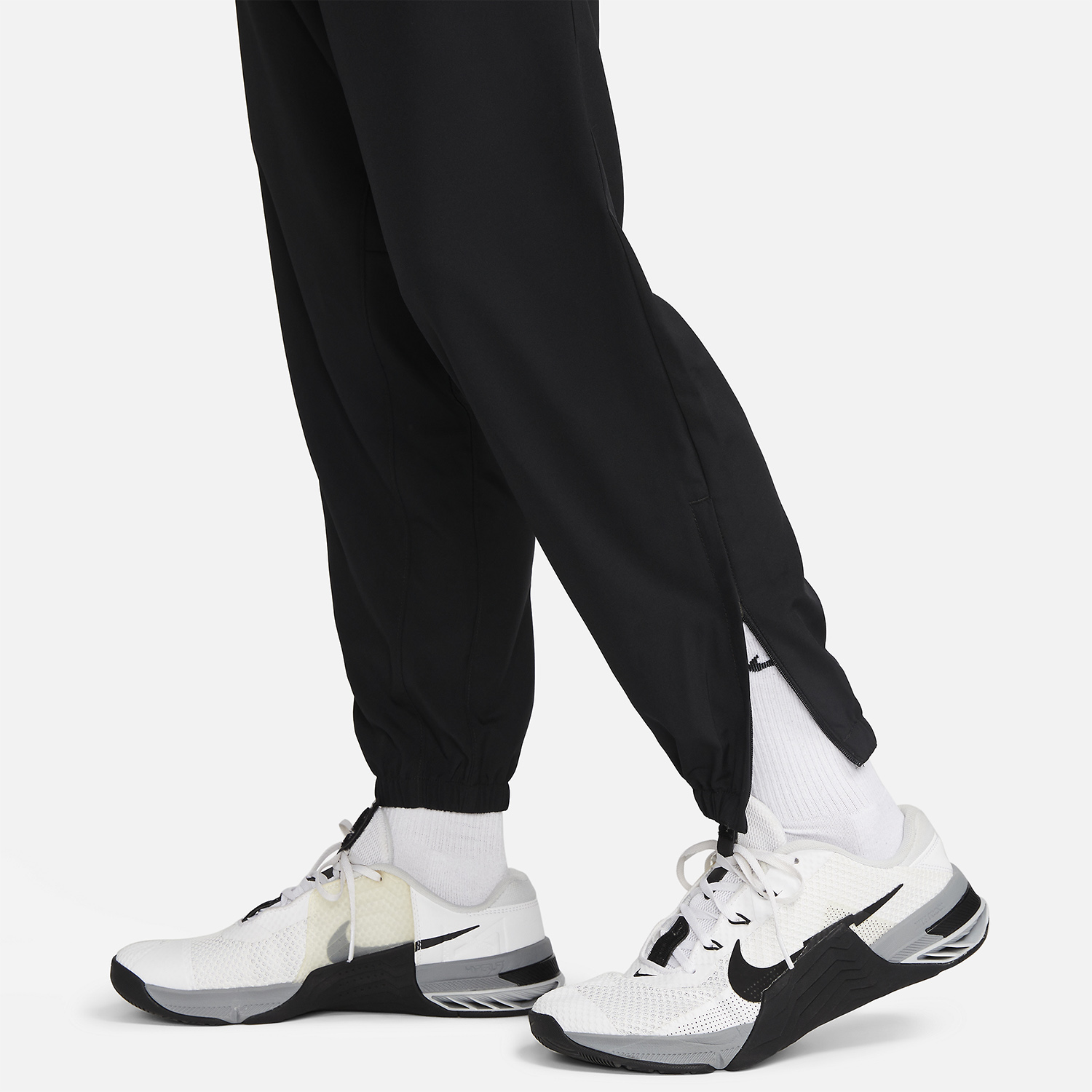 Nike Dri-FIT Form Pantaloni Black/Reflective Silver