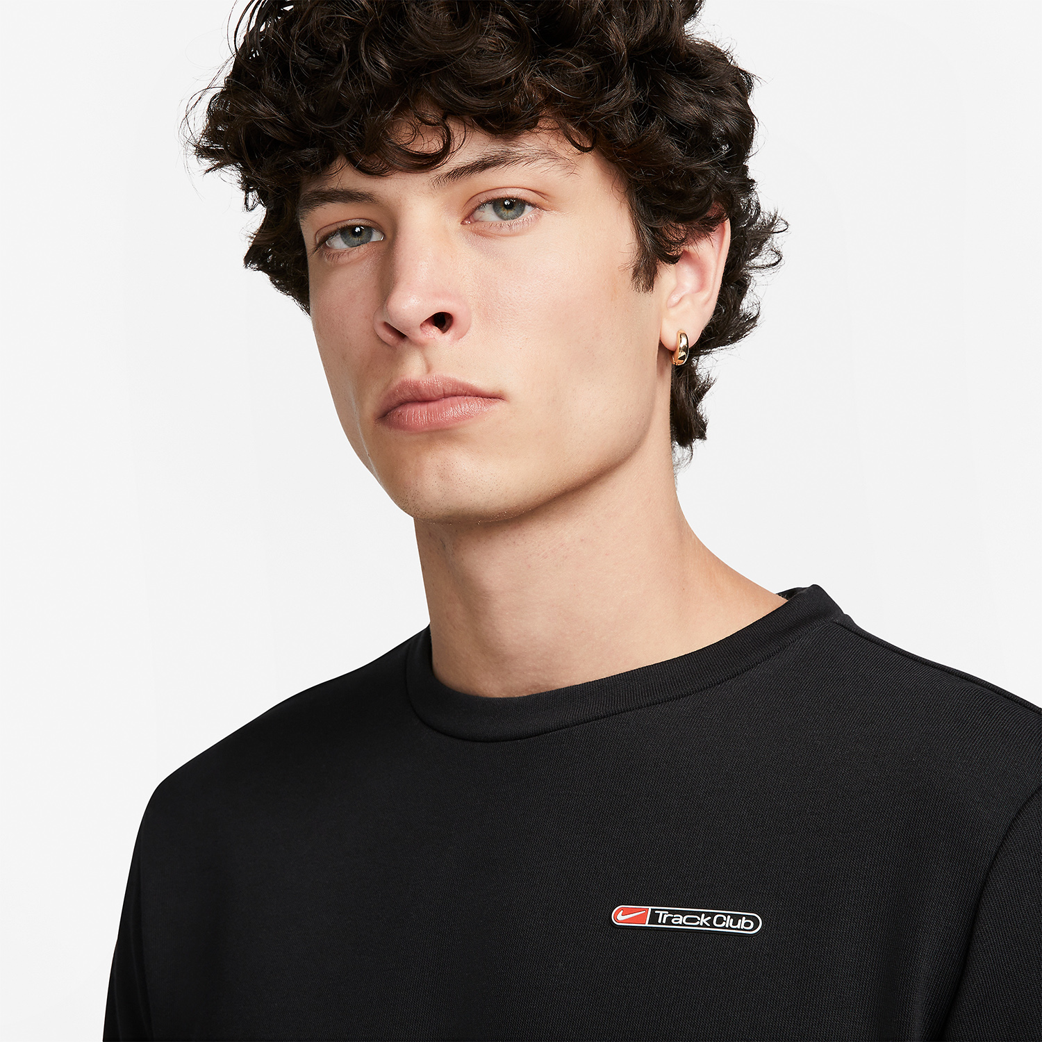 Nike Track Club Maglia Black/Summit White