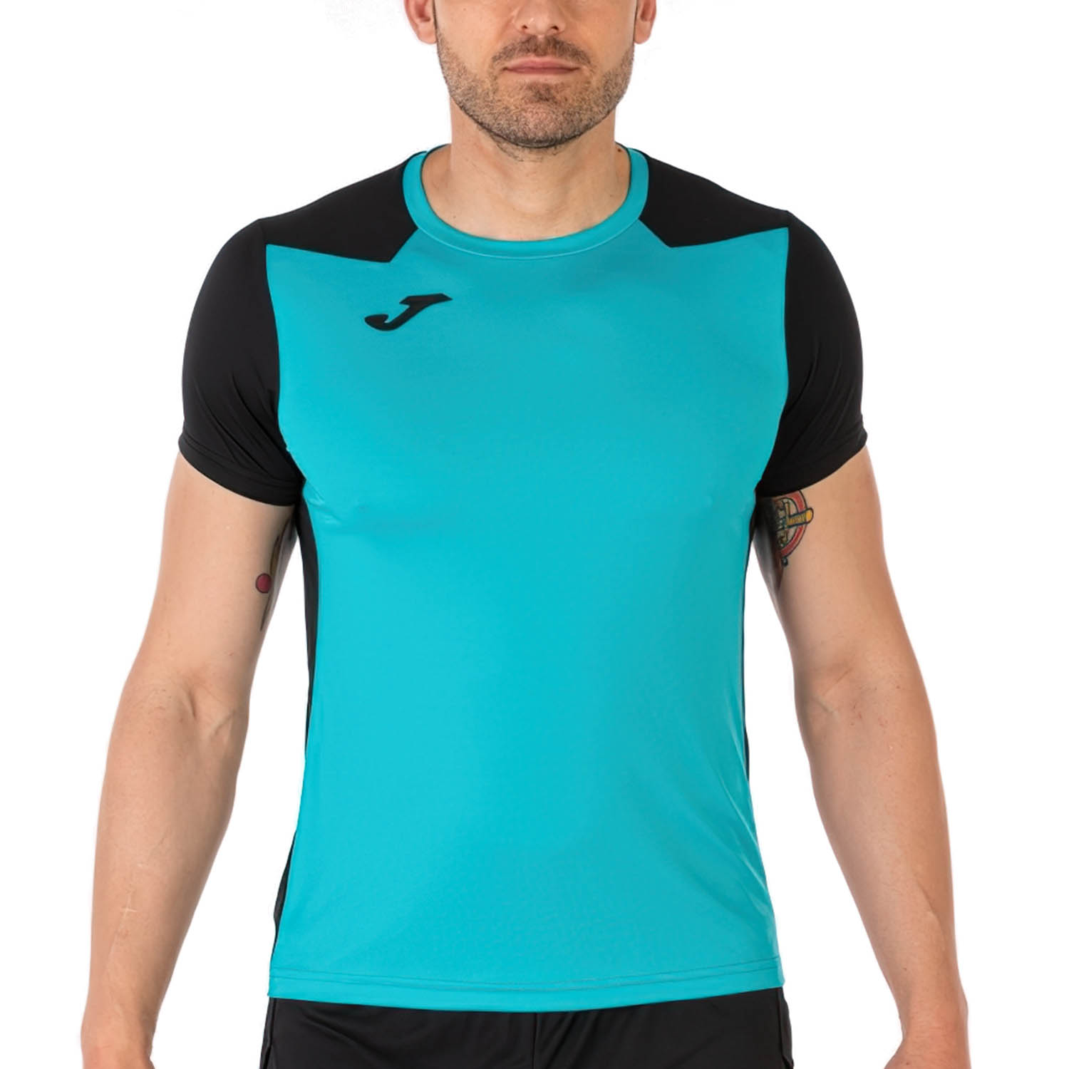 Joma Record II Maglietta Turquoise/Black